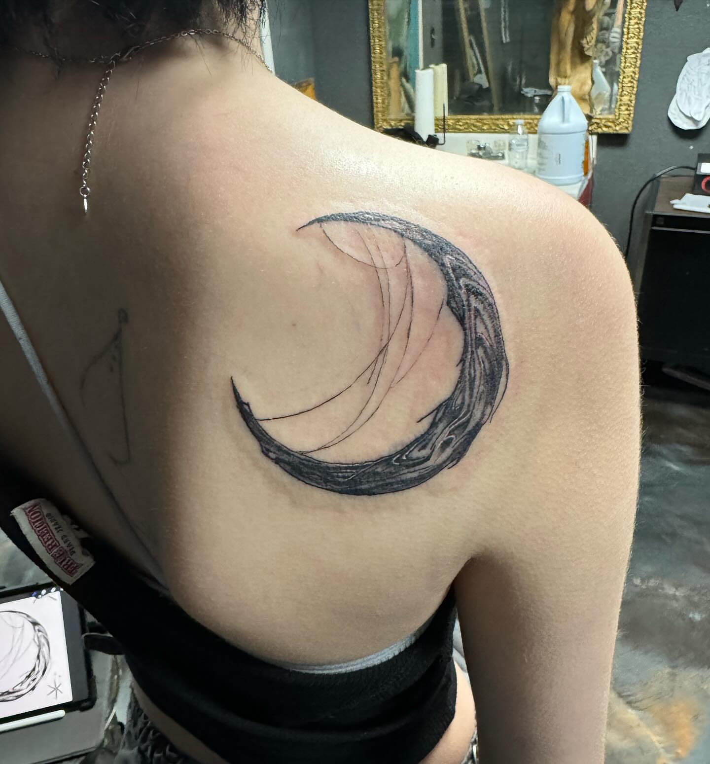 Tattoo by @kylehtattoo — black_and_grey