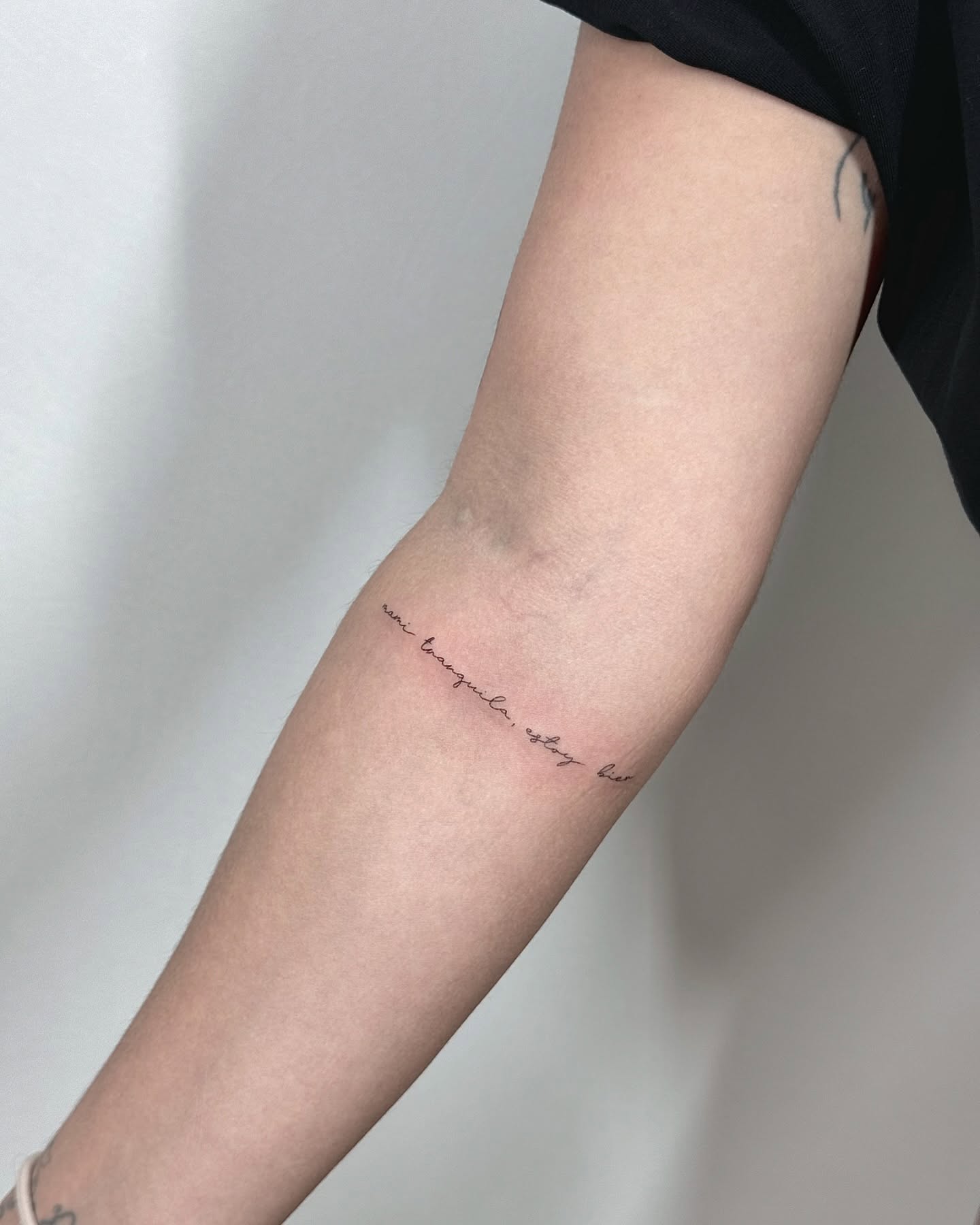 Tattoo by @av.tattooartist β lettering_script