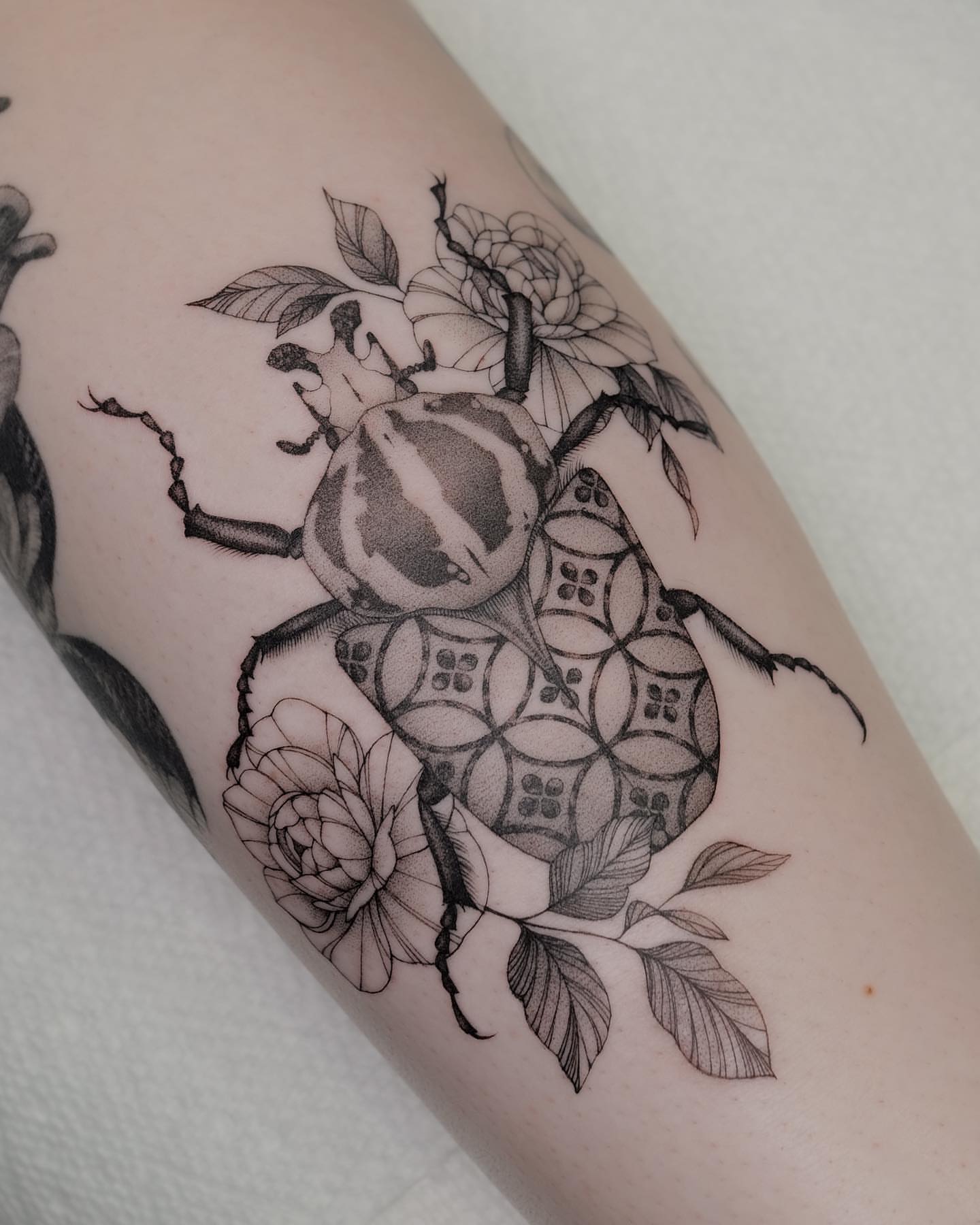 Tattoo by @jjjaylud — black_and_grey, realism