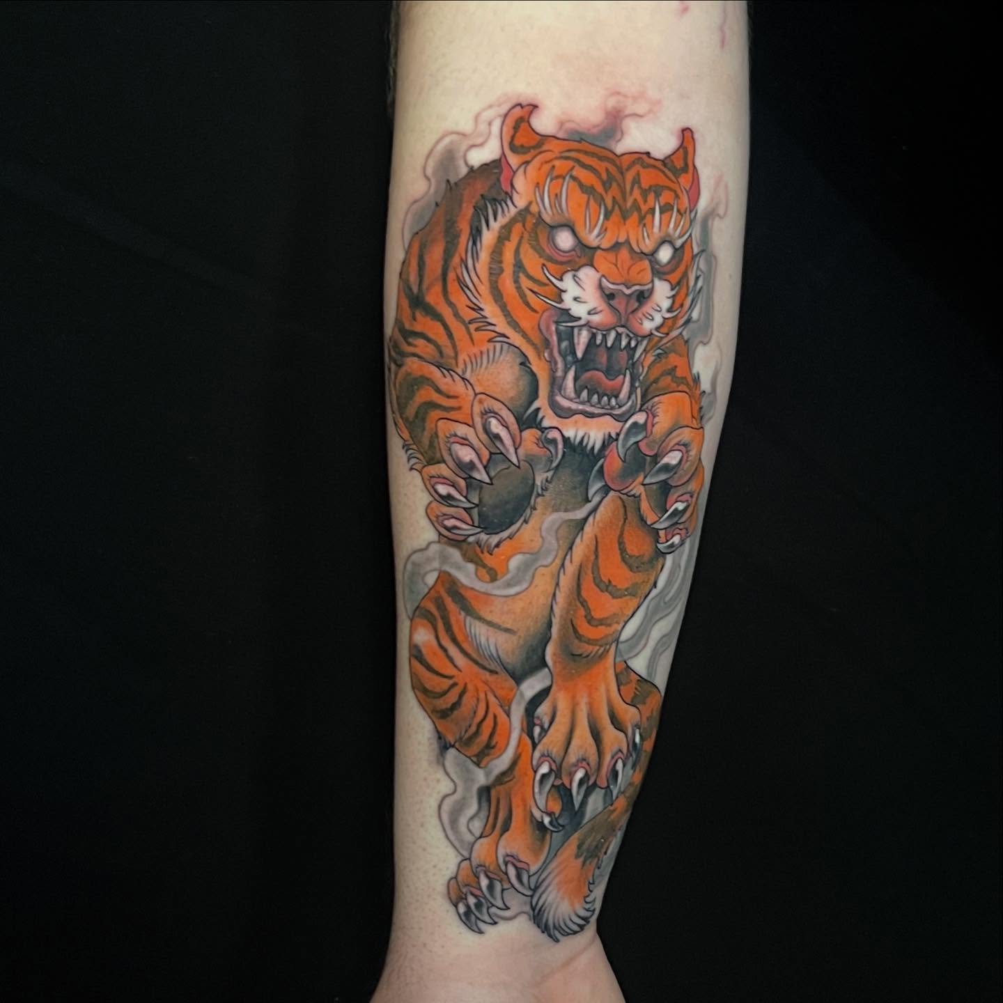 Tattoo by @skerrybrownie — japanese_irezumi