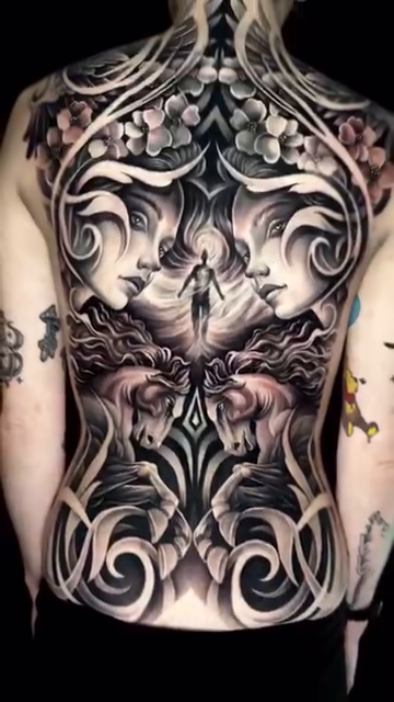 Tattoo by @carnerotattooartist — black_and_grey, ornamental