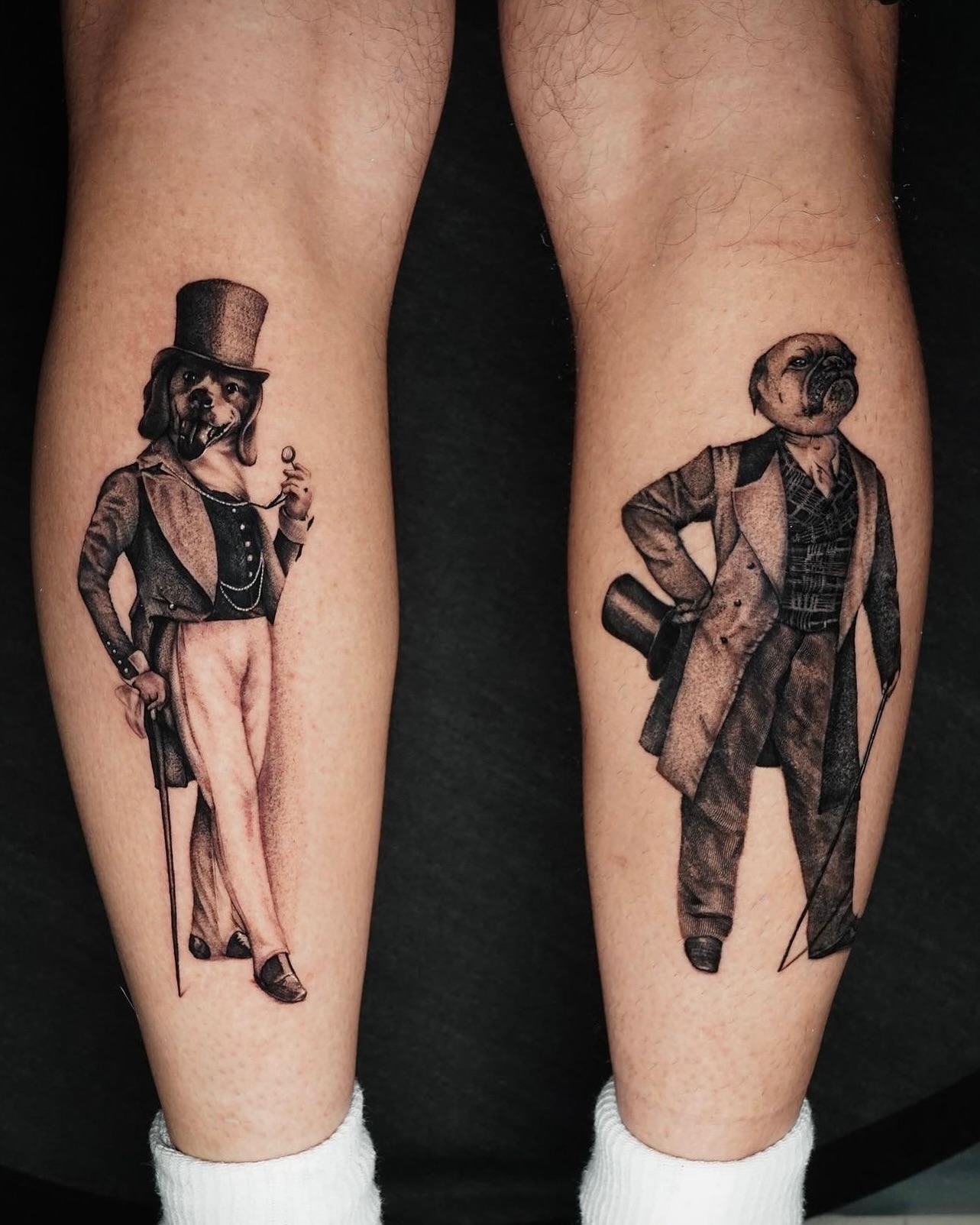 Tattoo by @joannatattoos β dotwork, realism