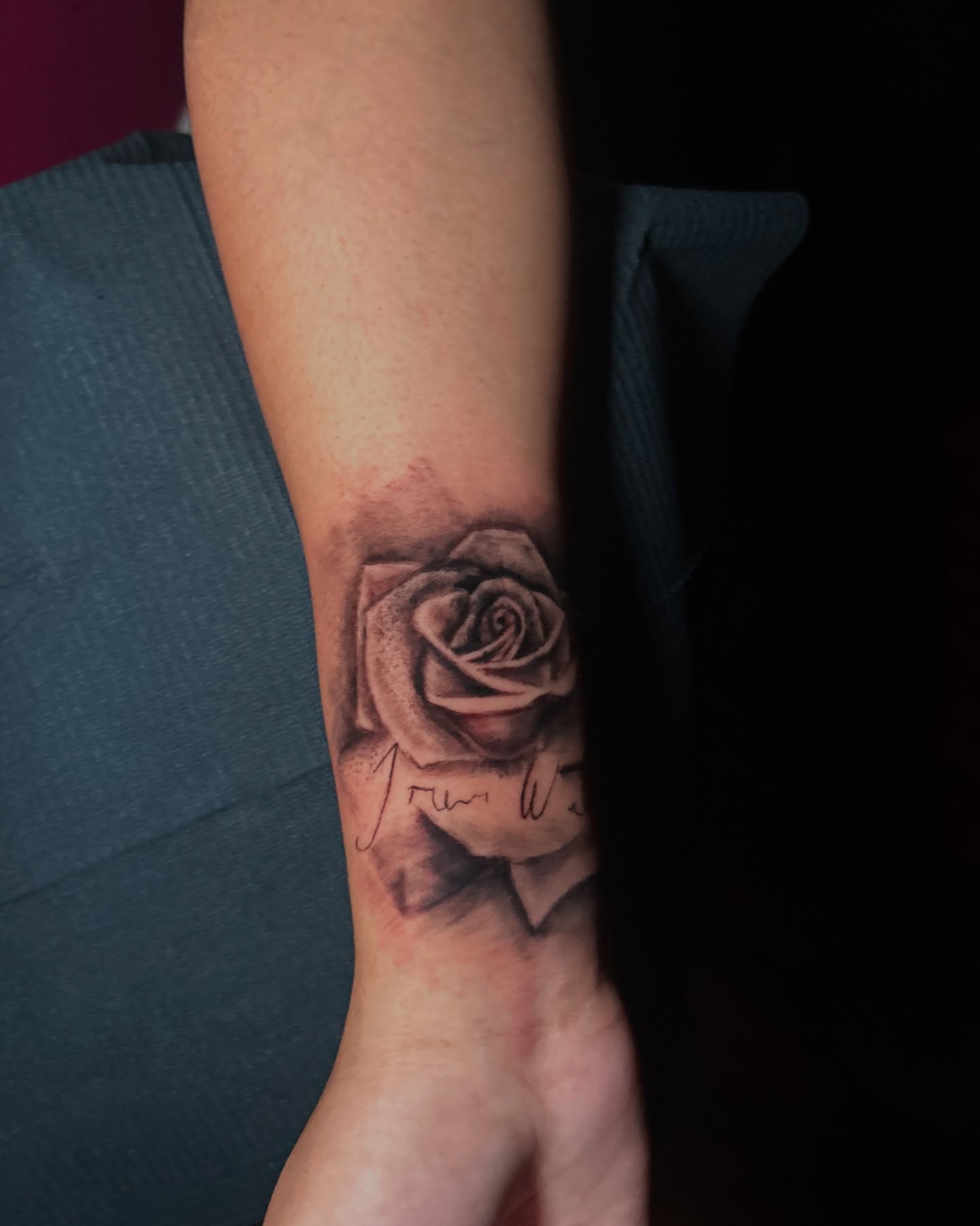Tattoo by @misfitink β black_and_grey