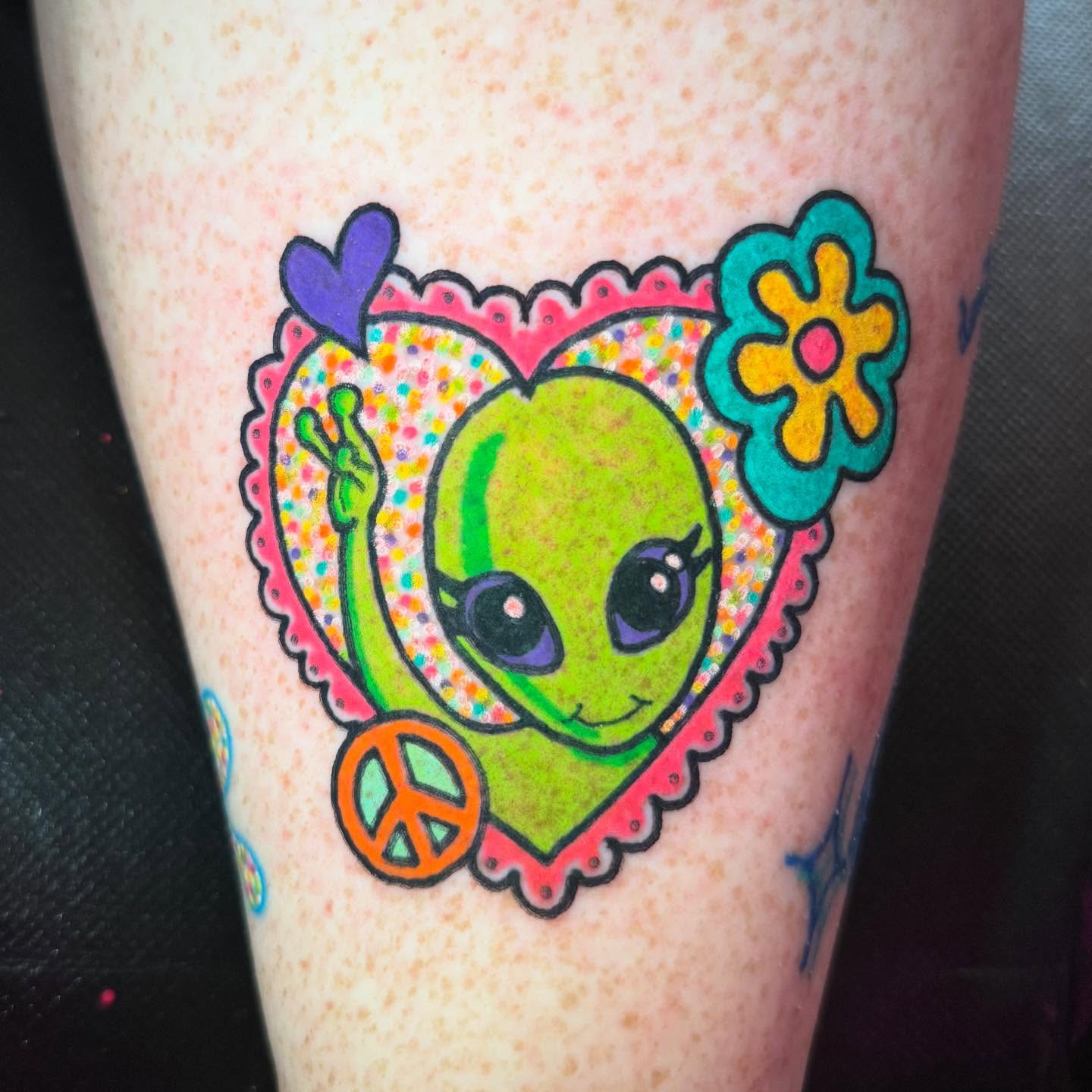 Alien heart new school tattoo on the forearm by π
π―π’π«π«π πππΆπ©π¬π―