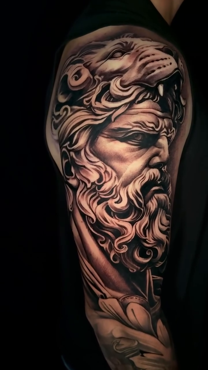 Tattoo by @ryanjenkinstattoo — realism, black_and_grey