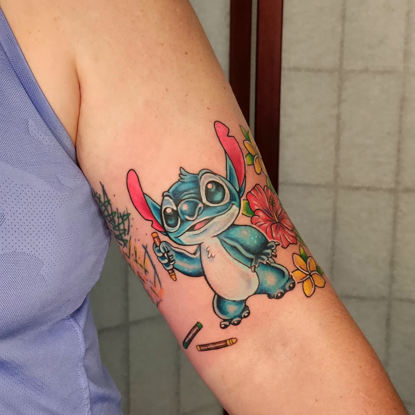 Tattoo by @artbyalizard — new_school, illustrative