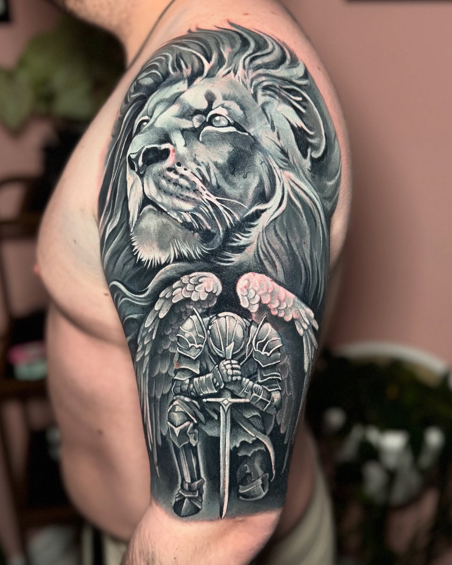 Tattoo by @stevegentile — black_and_grey, realism