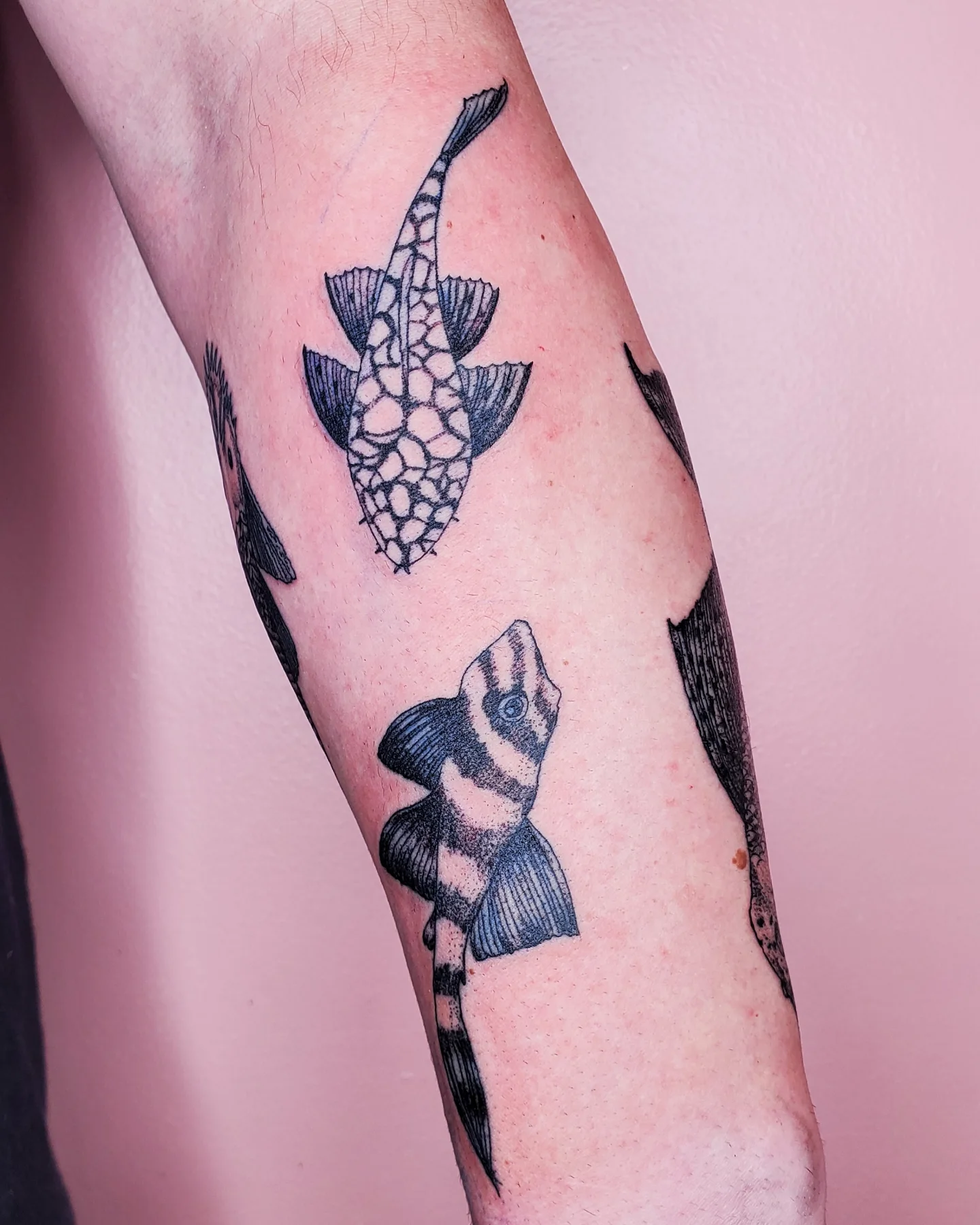 Tattoo by @sumertattoos — dotwork, geometric