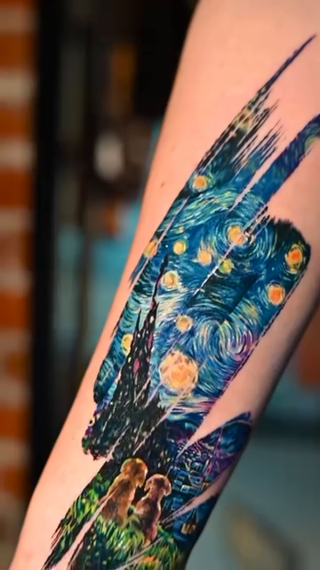 Tattoo by @sentimental_laundry — realism, trash_polka