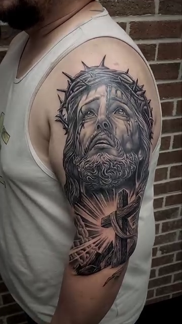 Tattoo by @ower_hernandez — realism, black_and_grey