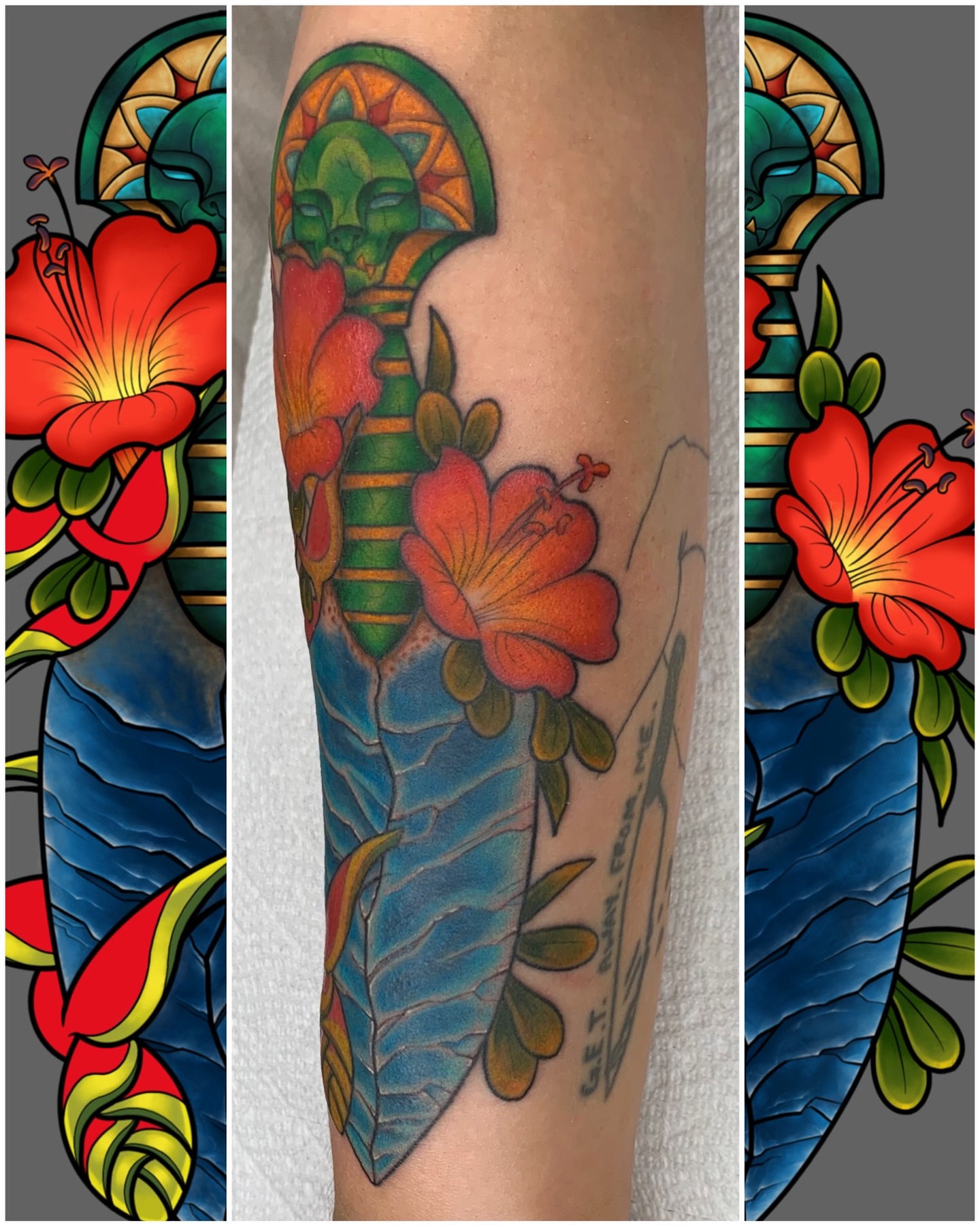 Tattoo by @lvl40lich — new_school, illustrative