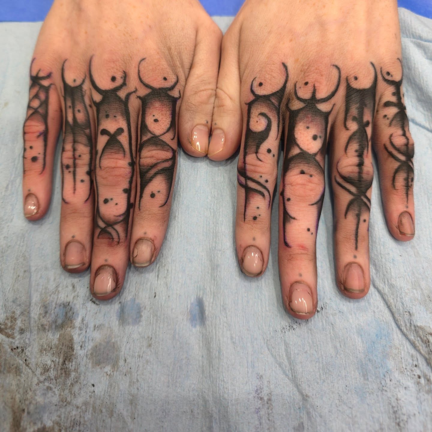 Tattoo by @bigscriptenergy — tribal