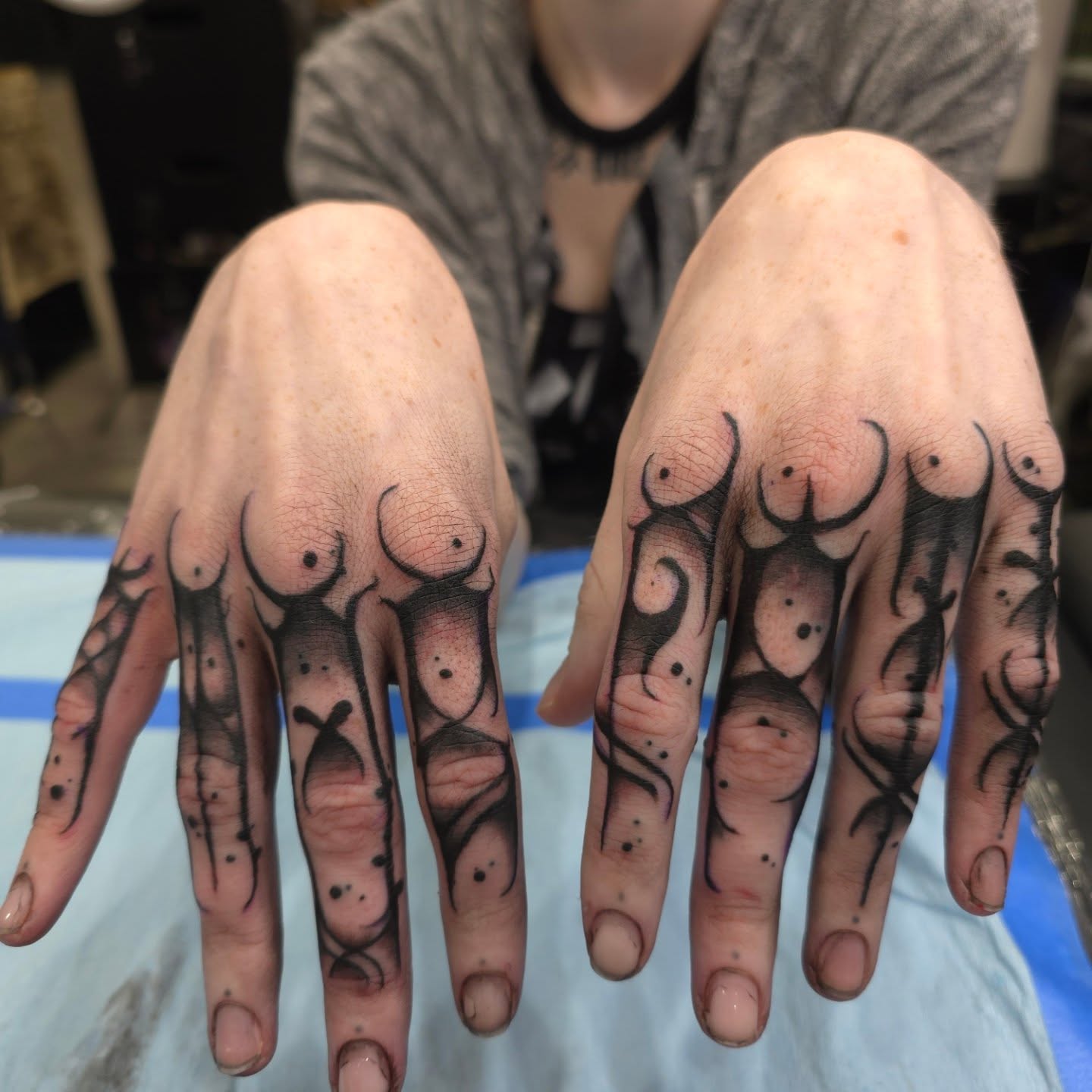 Tattoo by @bigscriptenergy — tribal