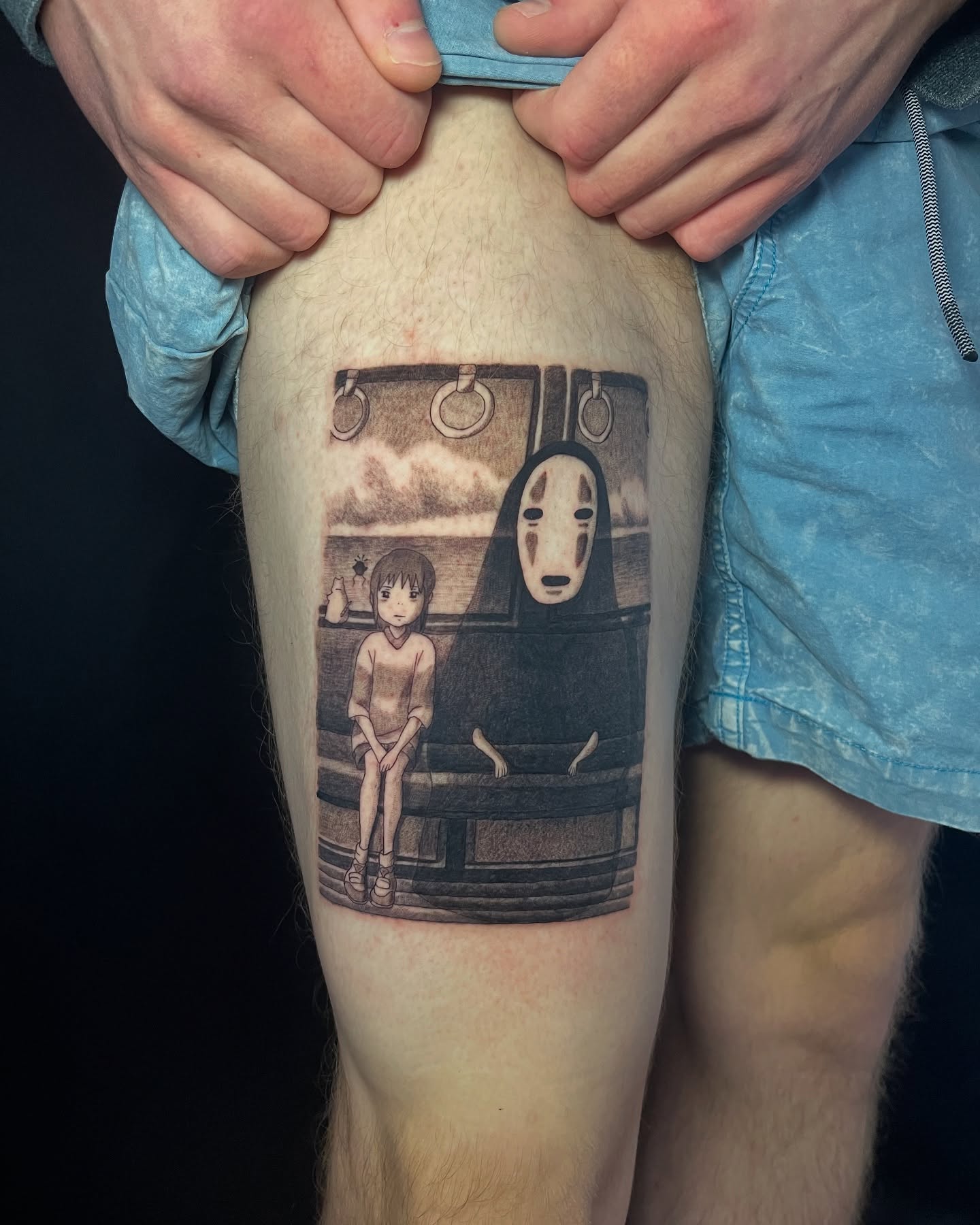 Tattoo by @nimimatattoo — black_and_grey, realism