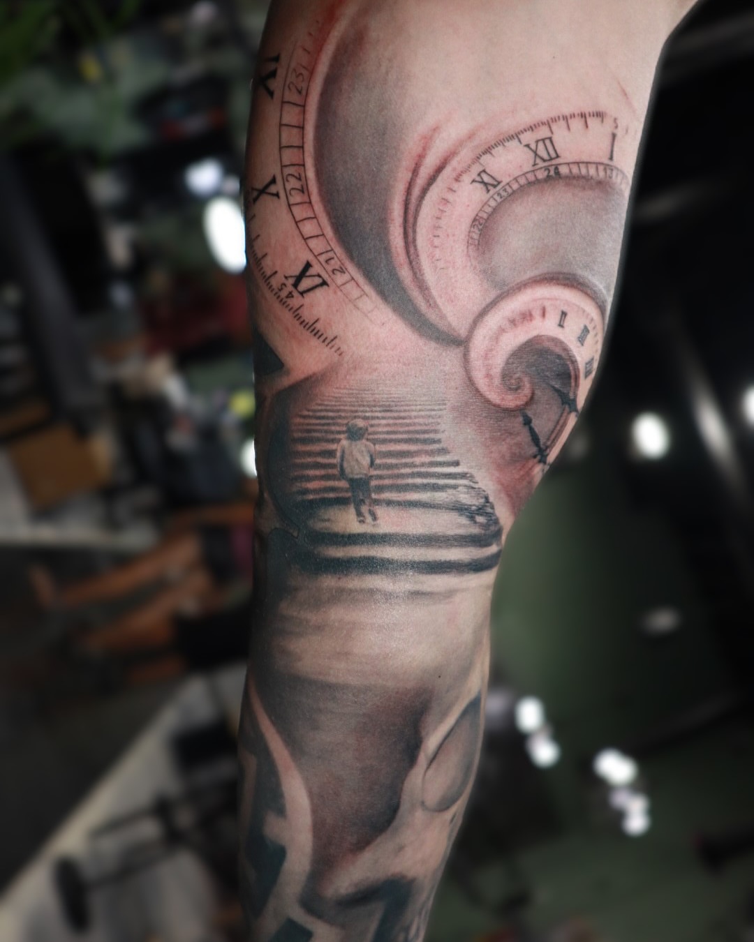 Tattoo by @mikejtattooer22 — realism, surrealism