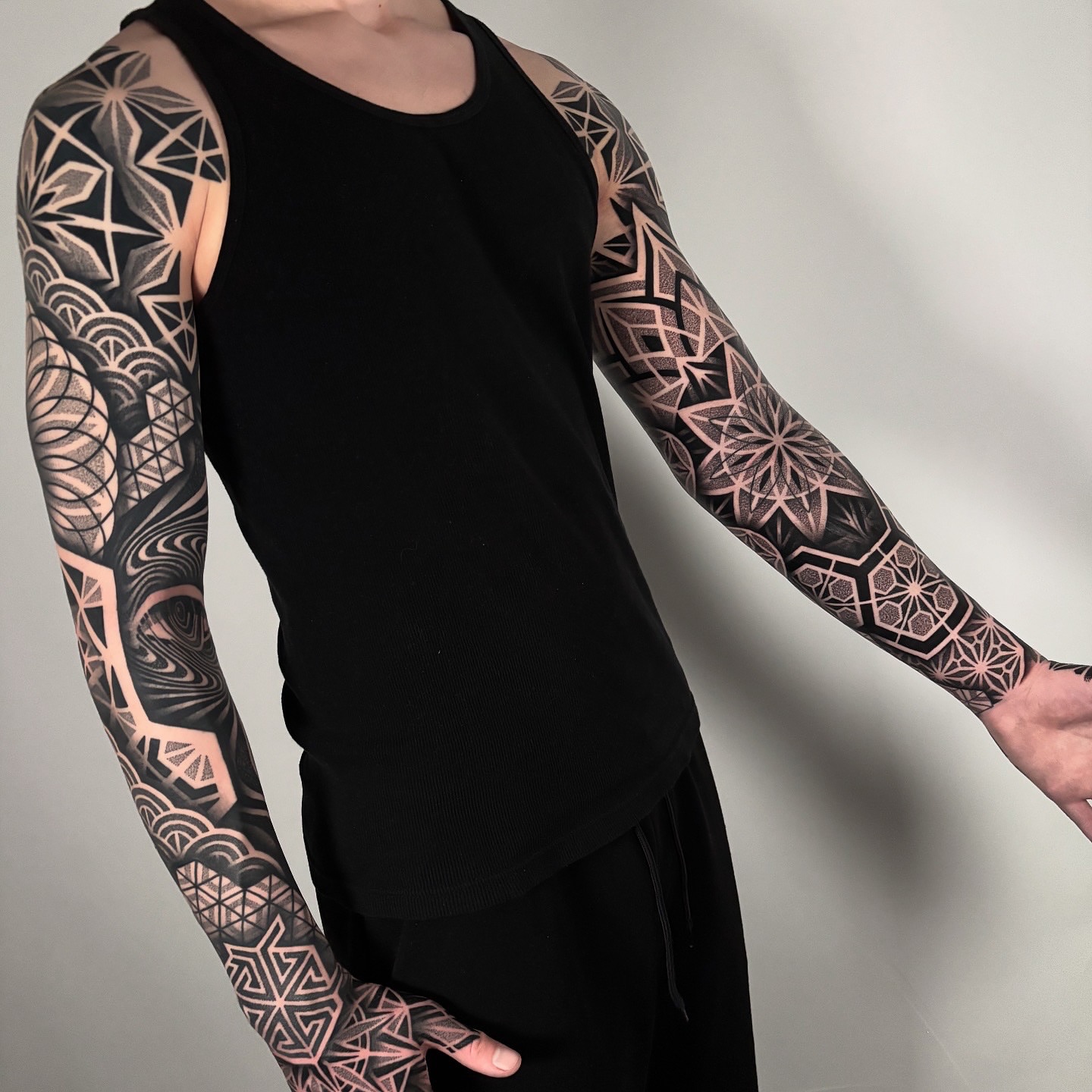 Tattoo by @mitchin.tattoos — geometric