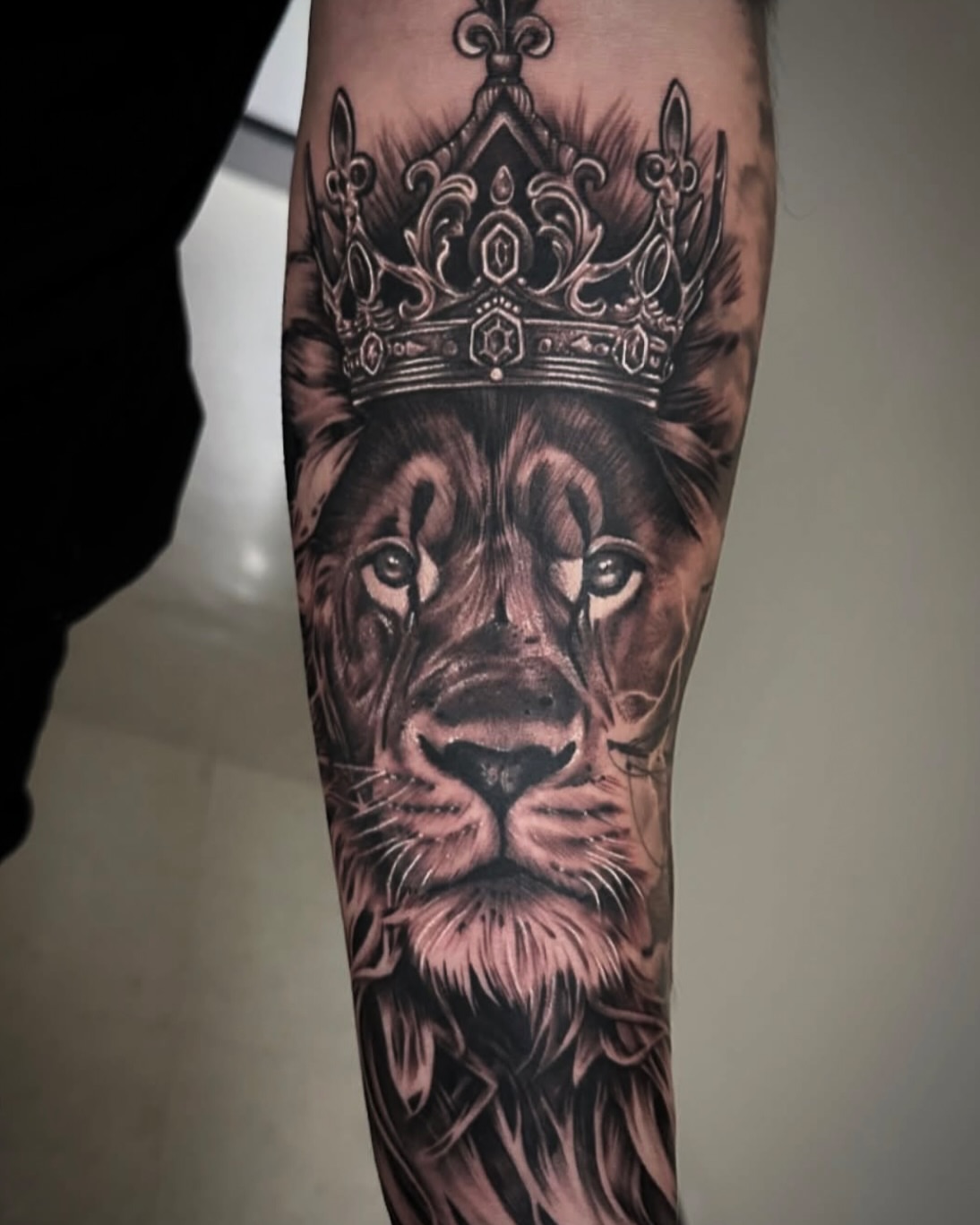 Tattoo by @dale13 — realism, black_and_grey