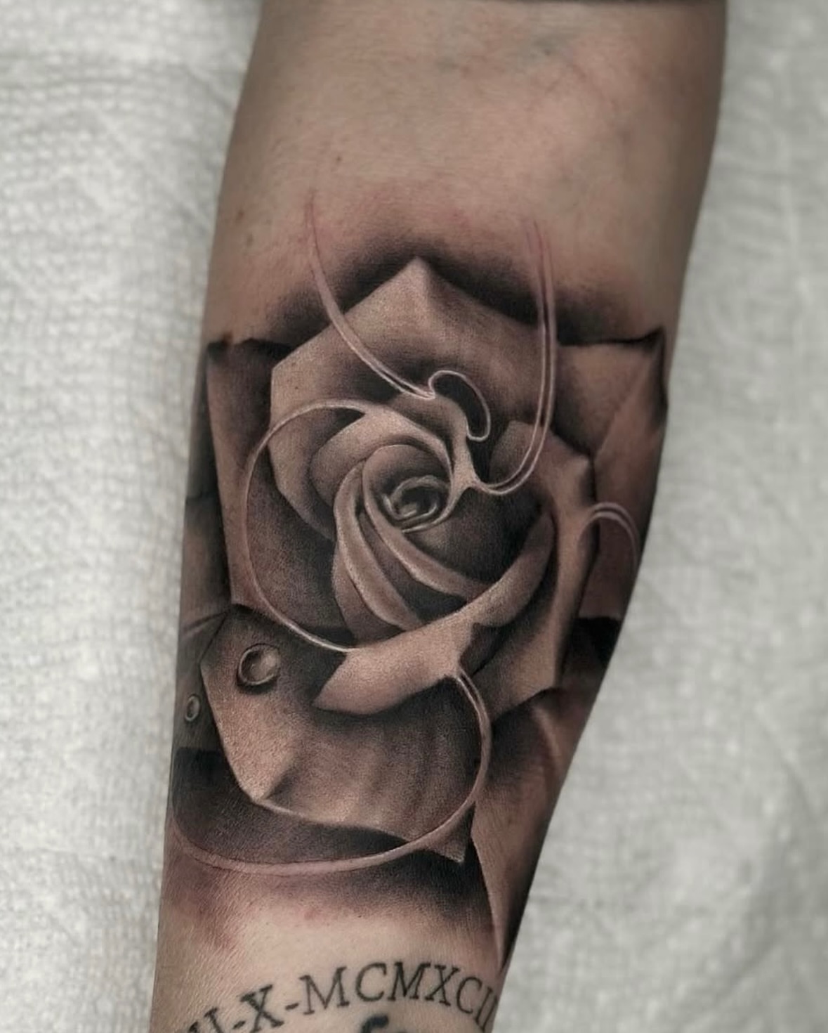 Tattoo by @dale13 — realism, black_and_grey