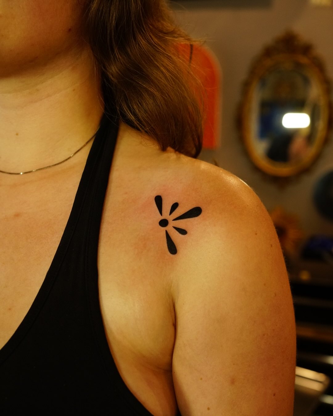 Tattoo by @chloe.mari_ink — geometric
