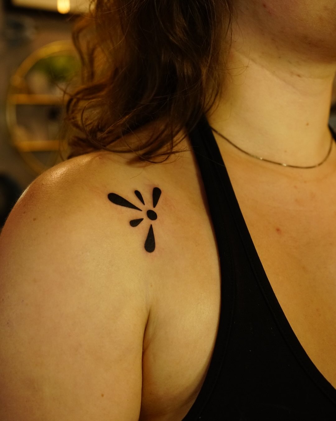 Tattoo by @chloe.mari_ink — geometric