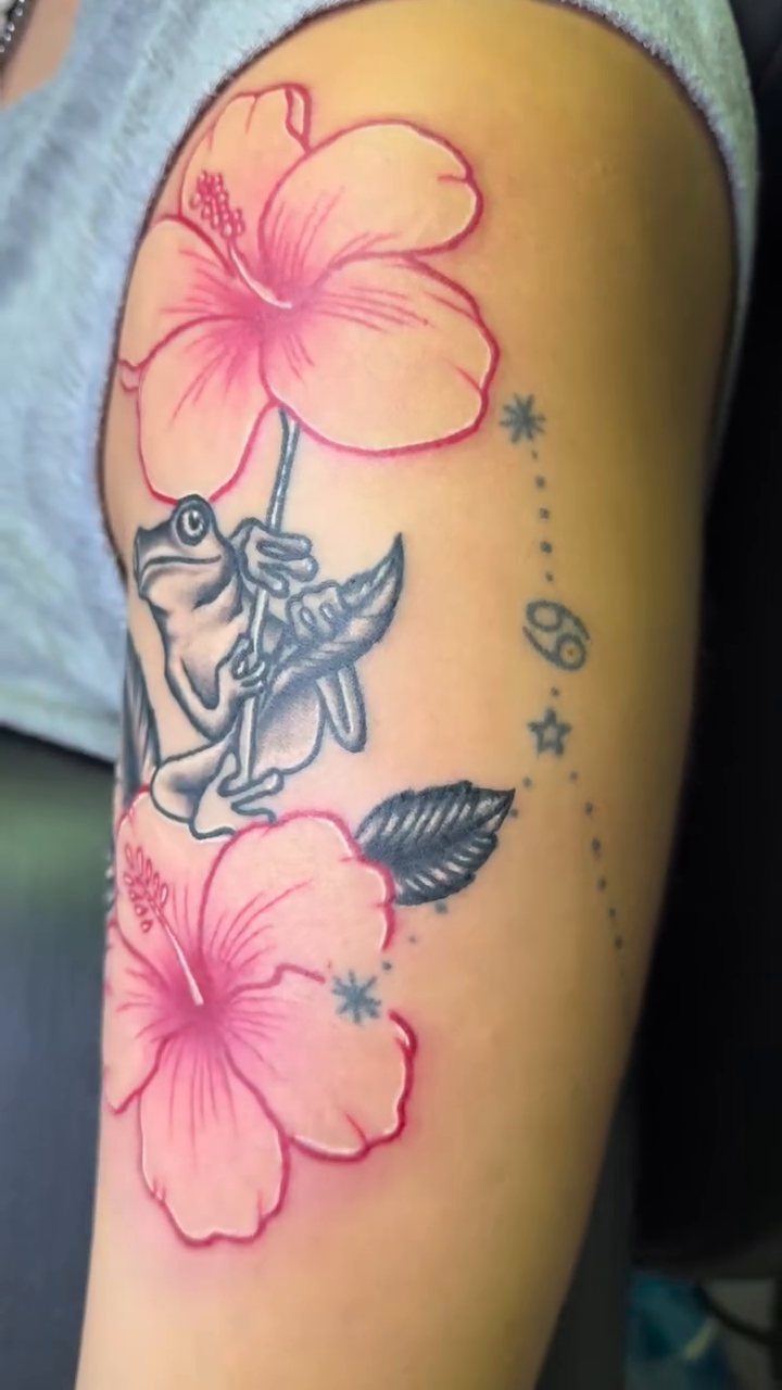 Fine line tattoo on the forearm by Luis Cabrera, Cleveland, Ohio