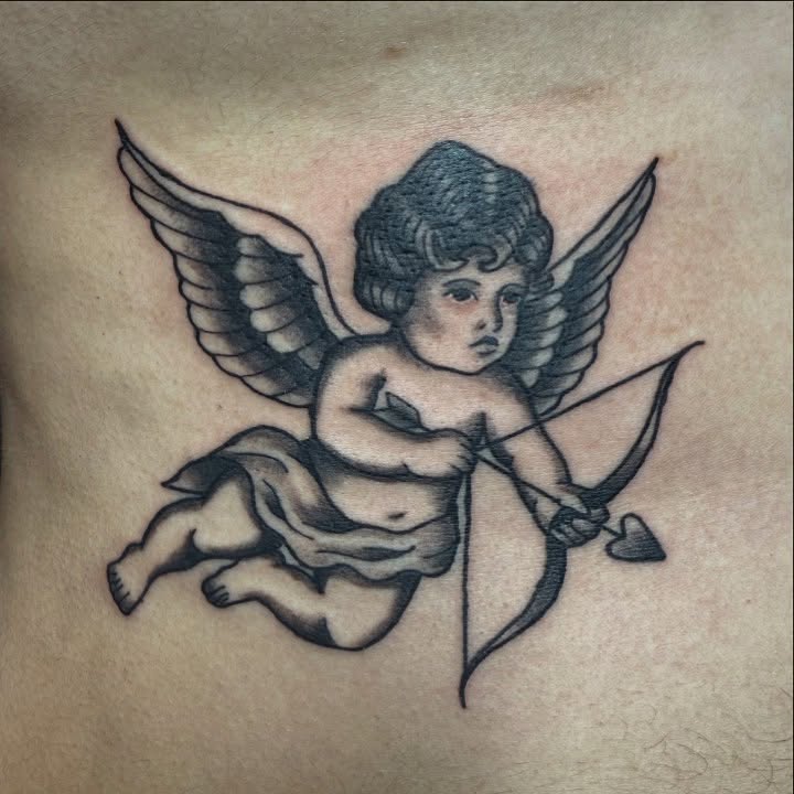 Tattoo by @krasuetattoo — black_and_grey