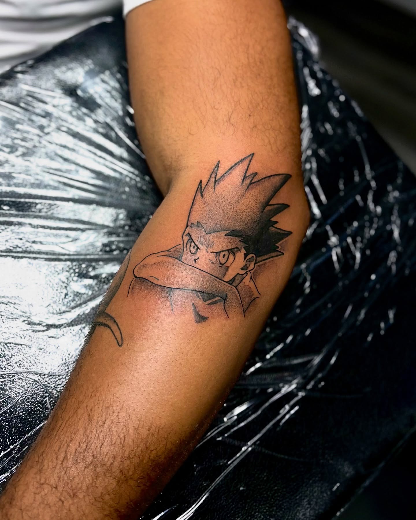 Tattoo by @owlliemoontattoo — anime