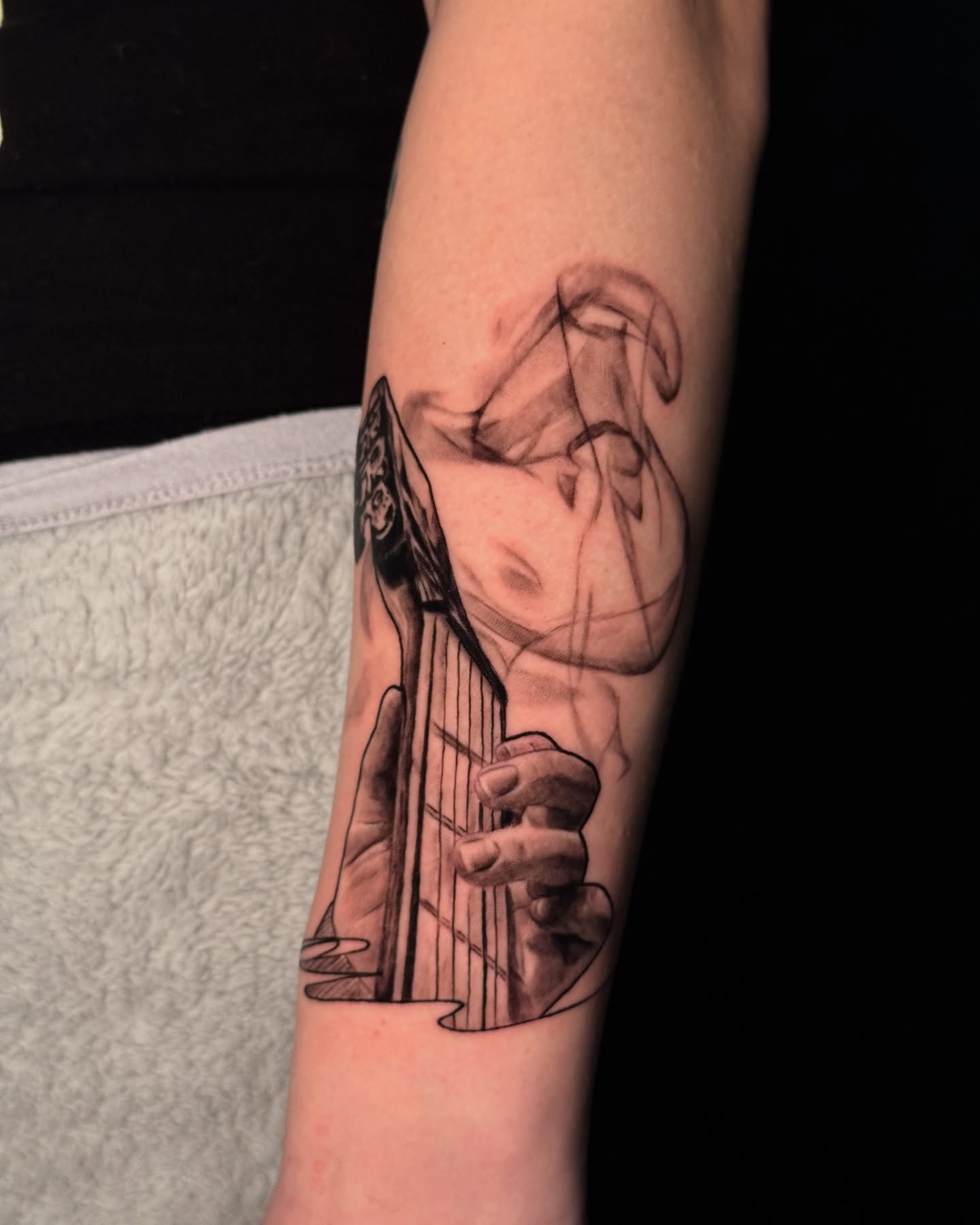 Tattoo by @weaponized_onion — black_and_grey