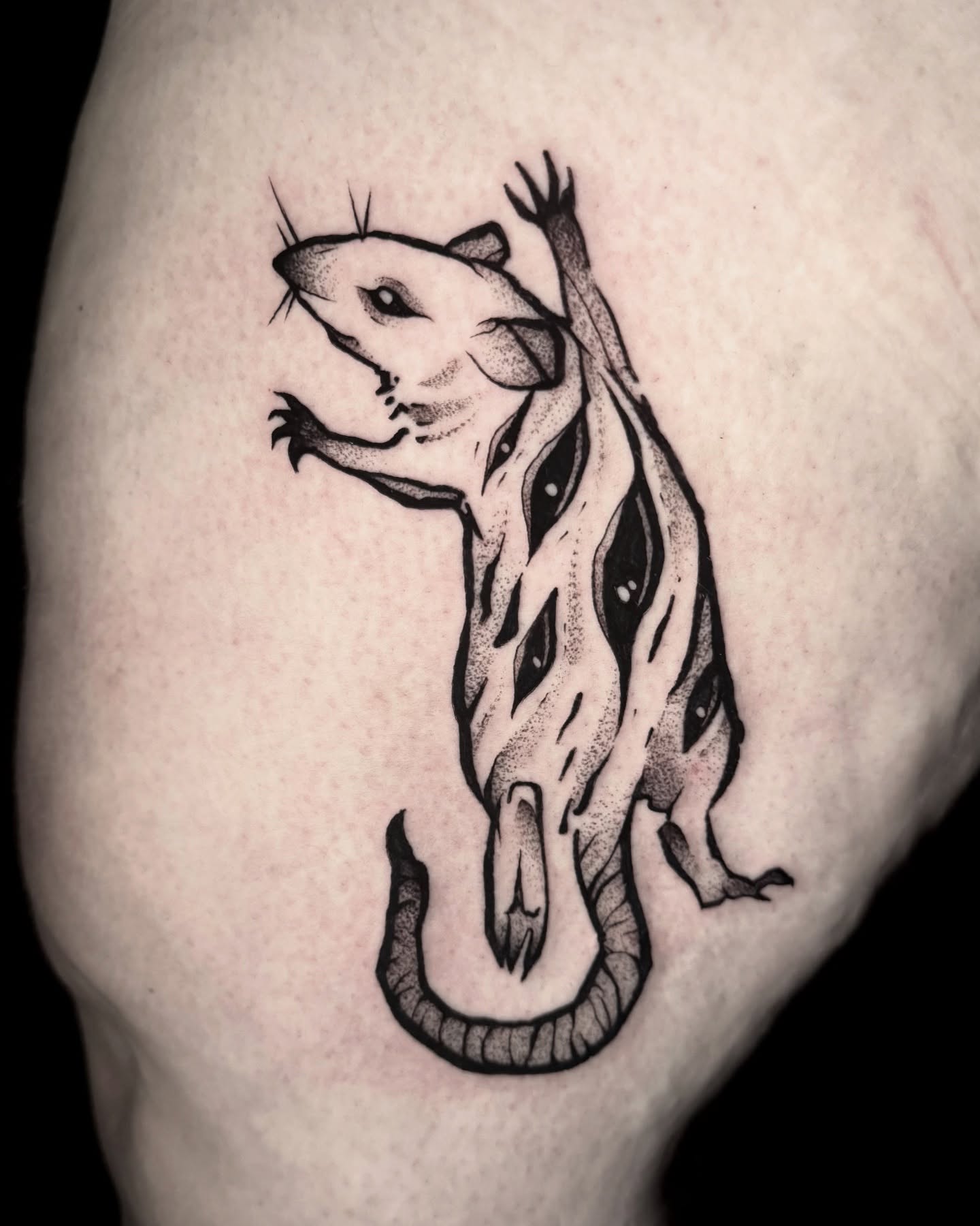 Tattoo by @connellytaittattoo — dotwork