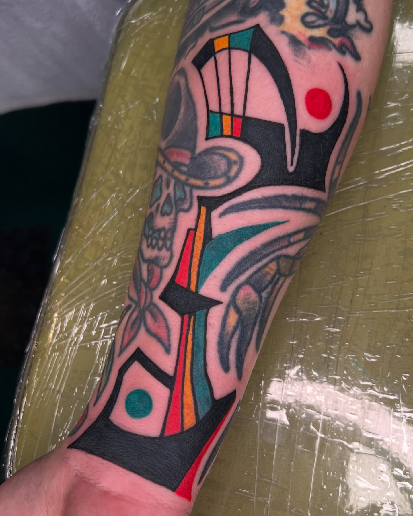 Tattoo by @barnharttattoo — geometric
