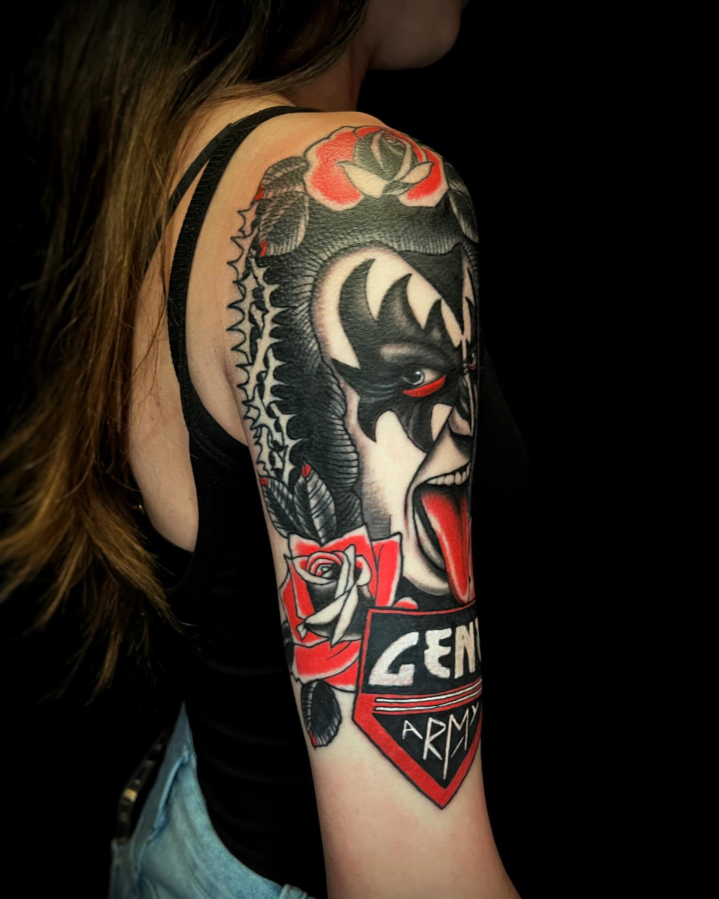 Tattoo by @gilly_gonzo — american_traditional, realism