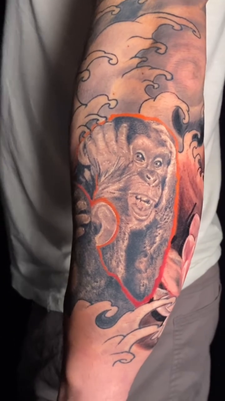 Tattoo by @mrsassy_tattoos — realism, japanese_irezumi