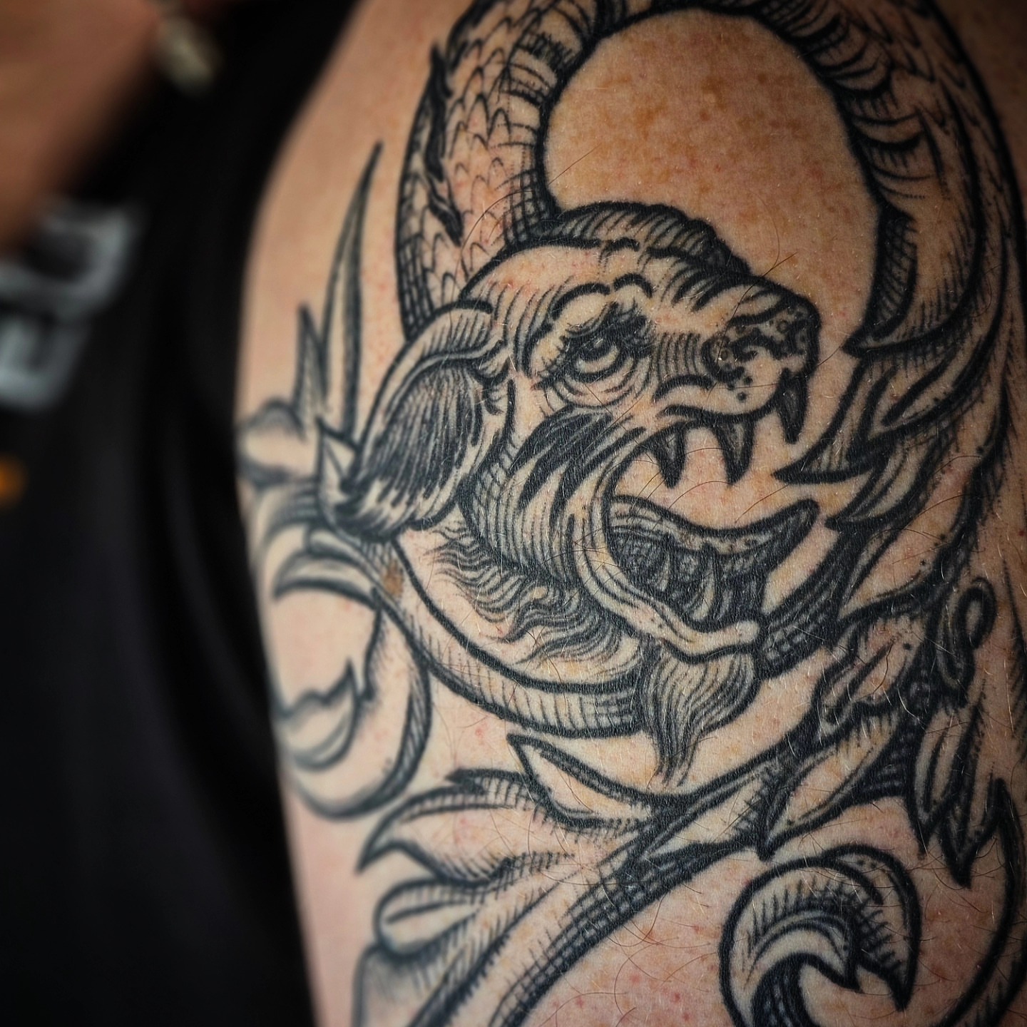 Tattoo by @doveandtoad — american_traditional