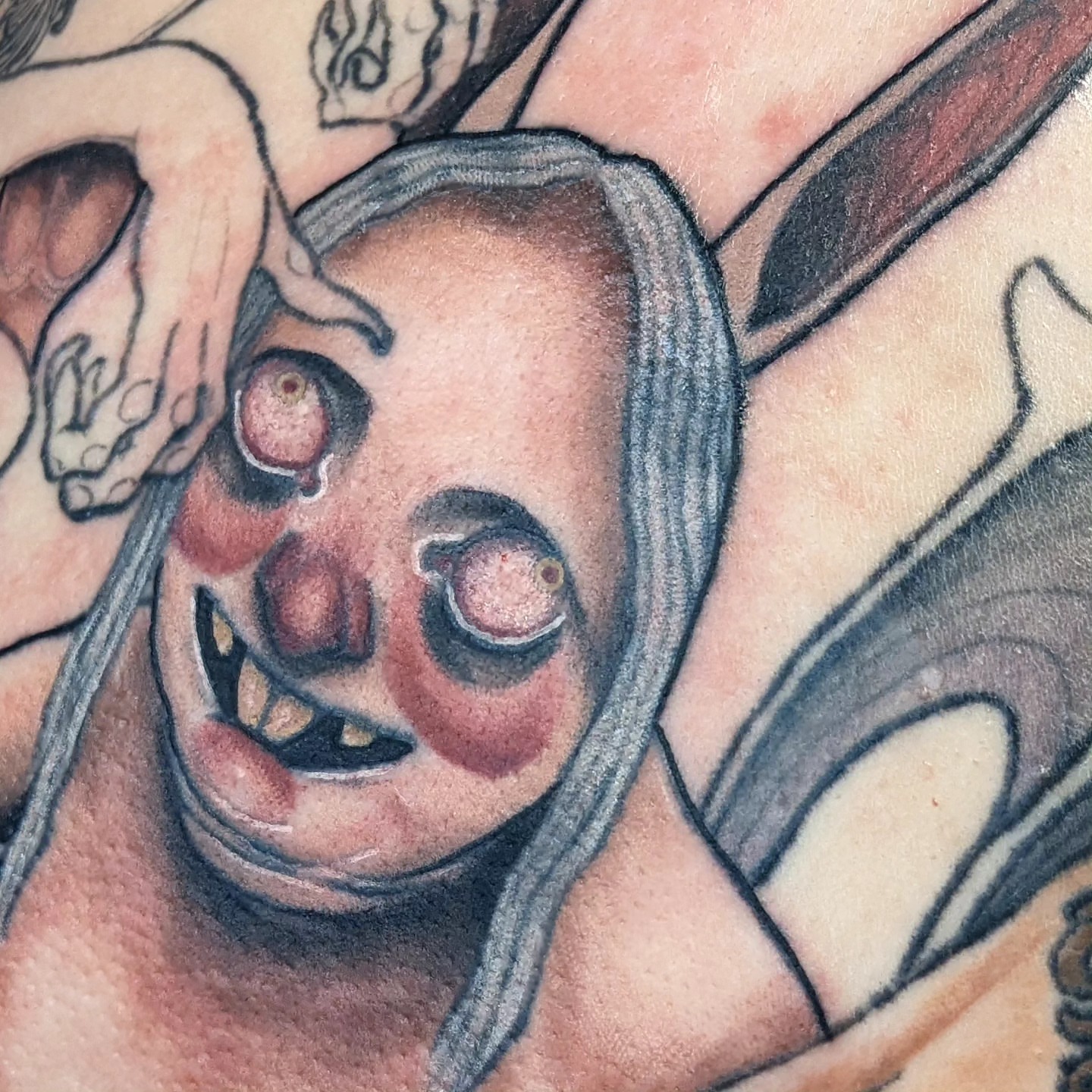 Tattoo by @kaylieseaver — dark_realism
