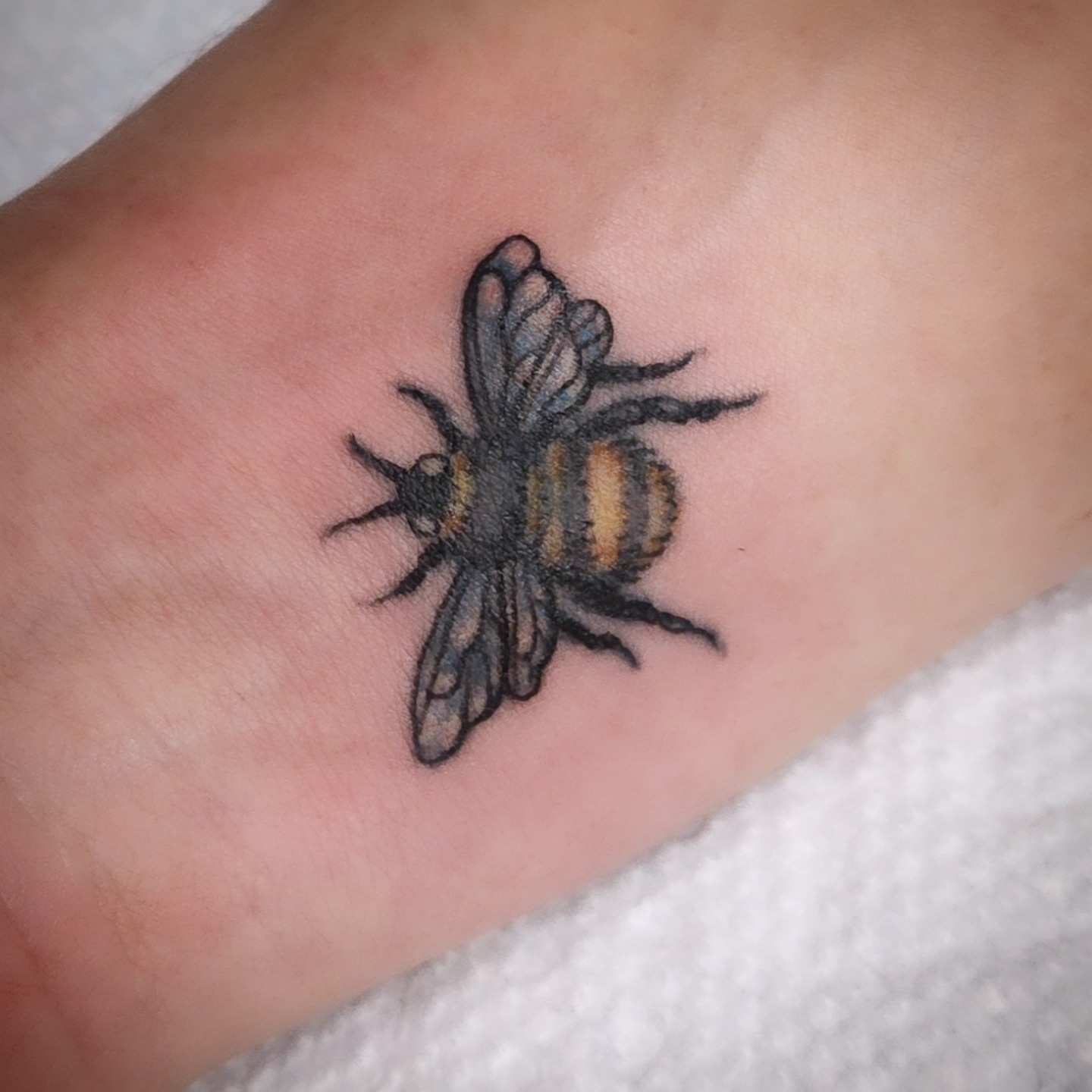 Tattoo by @ladymonsterfacetattoos — realism