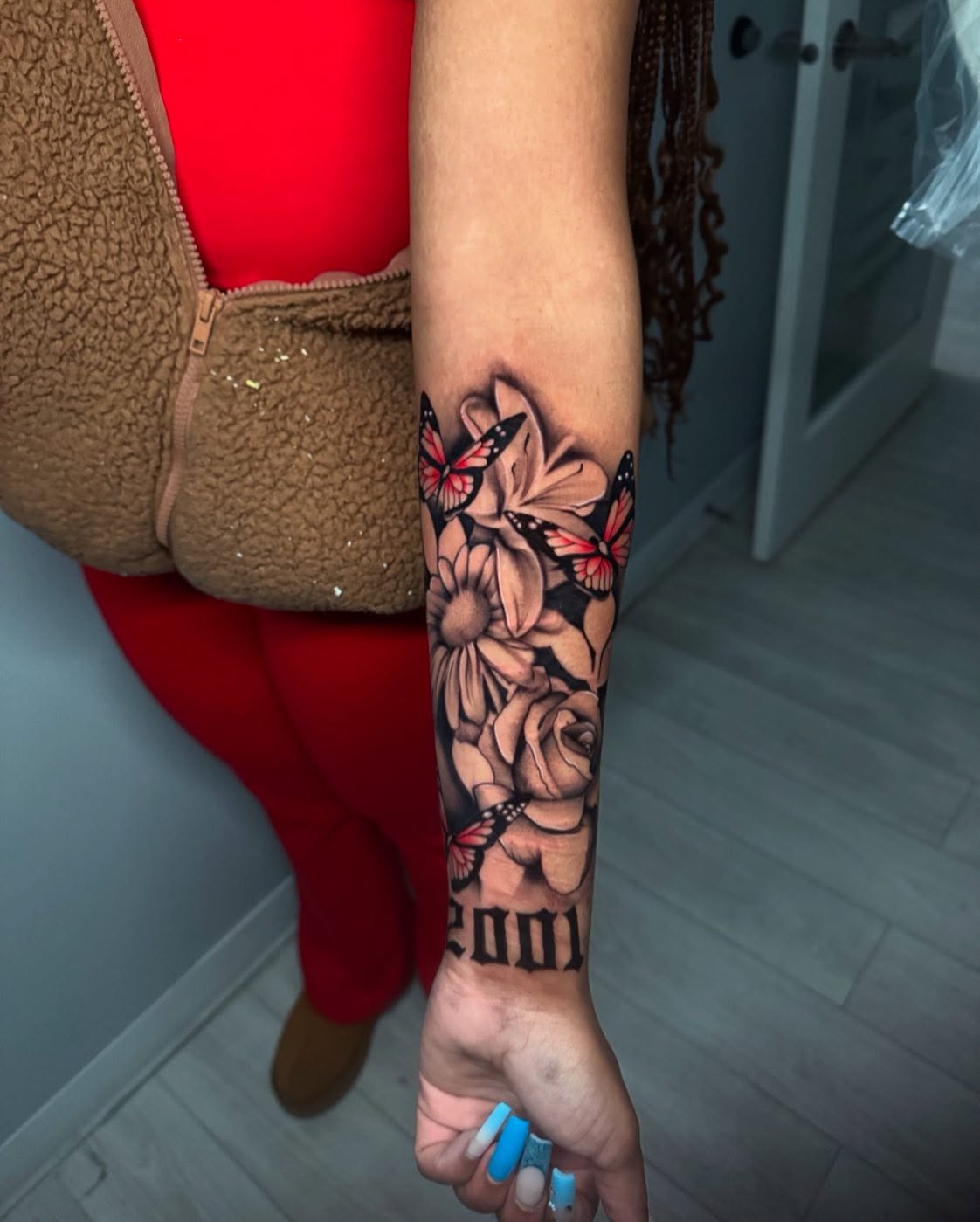 Tattoo by @payasoink402 — black_and_grey