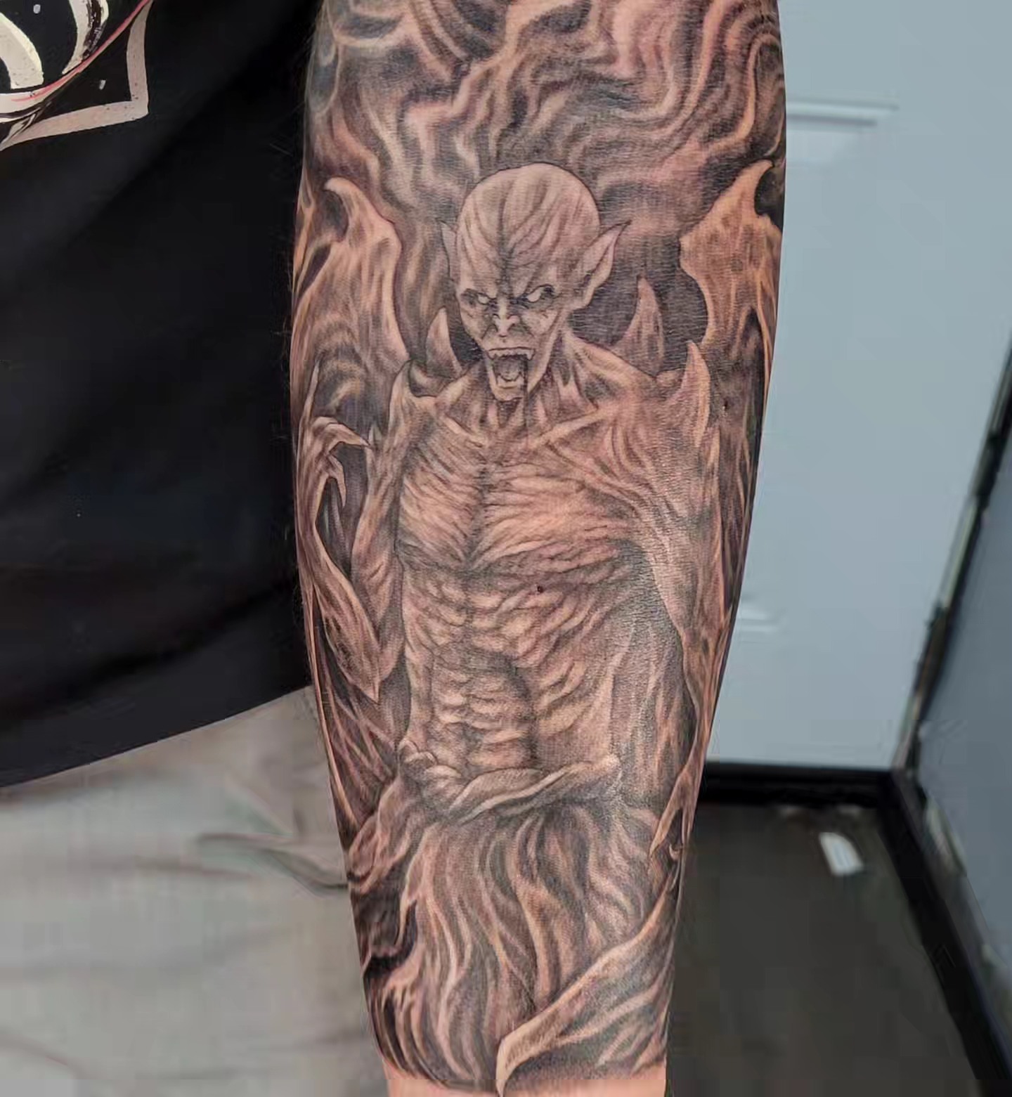 Tattoo by @austinberrytattoos — dark_realism