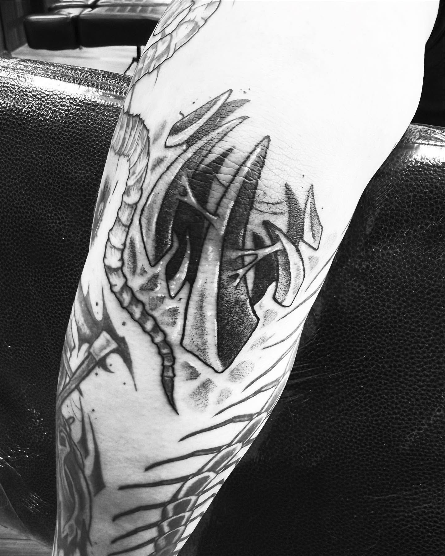 Tattoo by @bennwho_tattoo — black_and_grey, realism