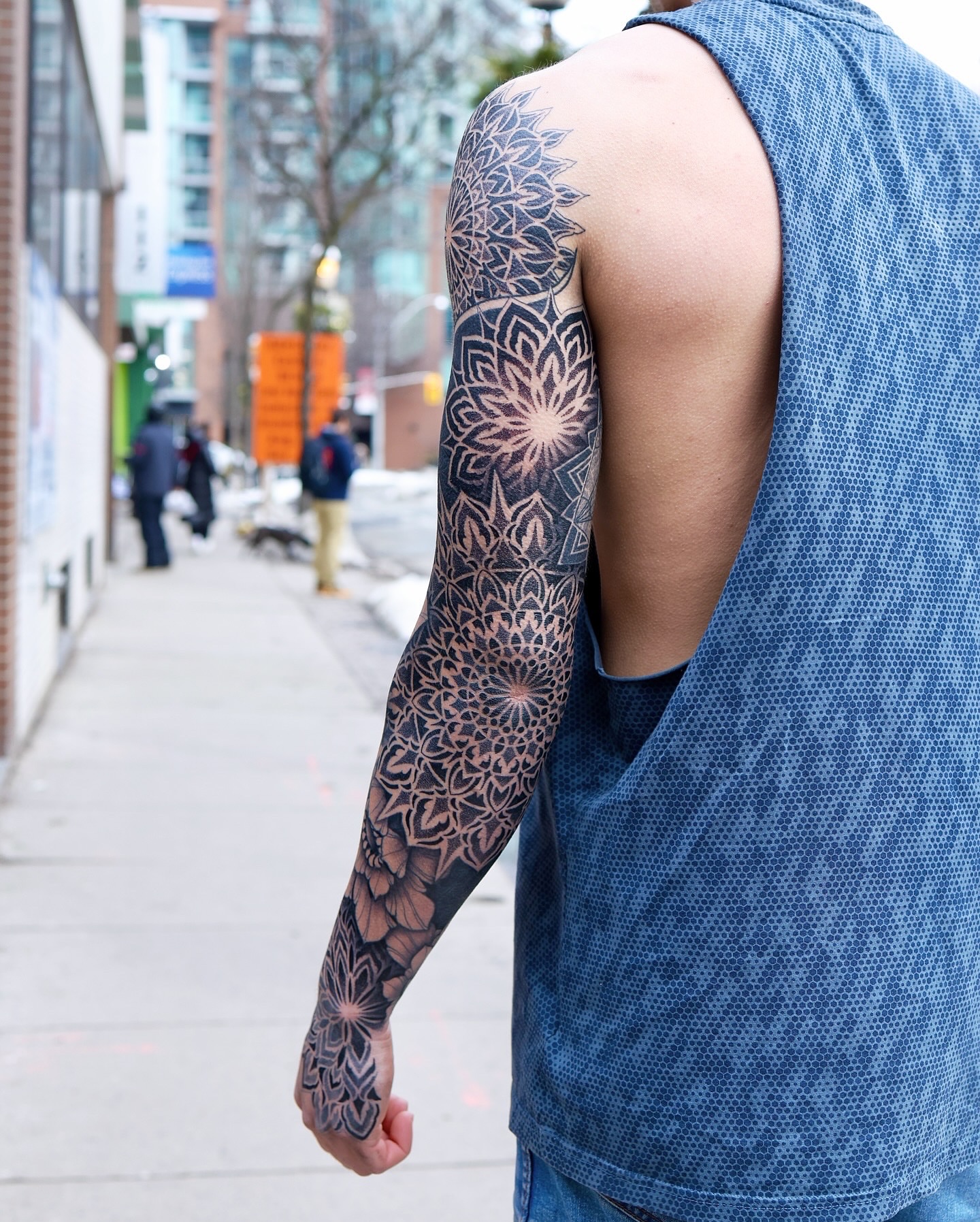 Tattoo by @fleur.tattoos — geometric
