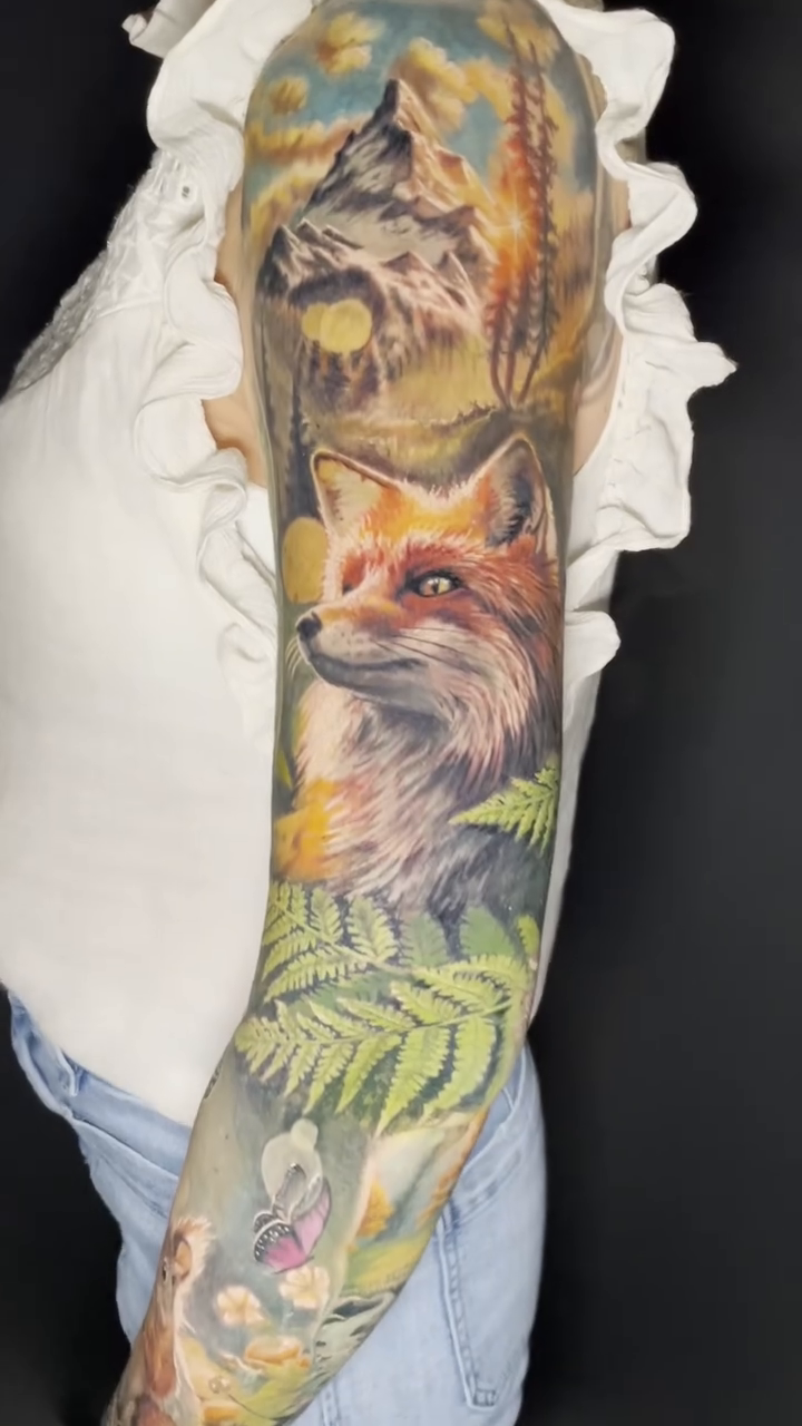 Tattoo work at Three Rivers Tattoo Convention 2026