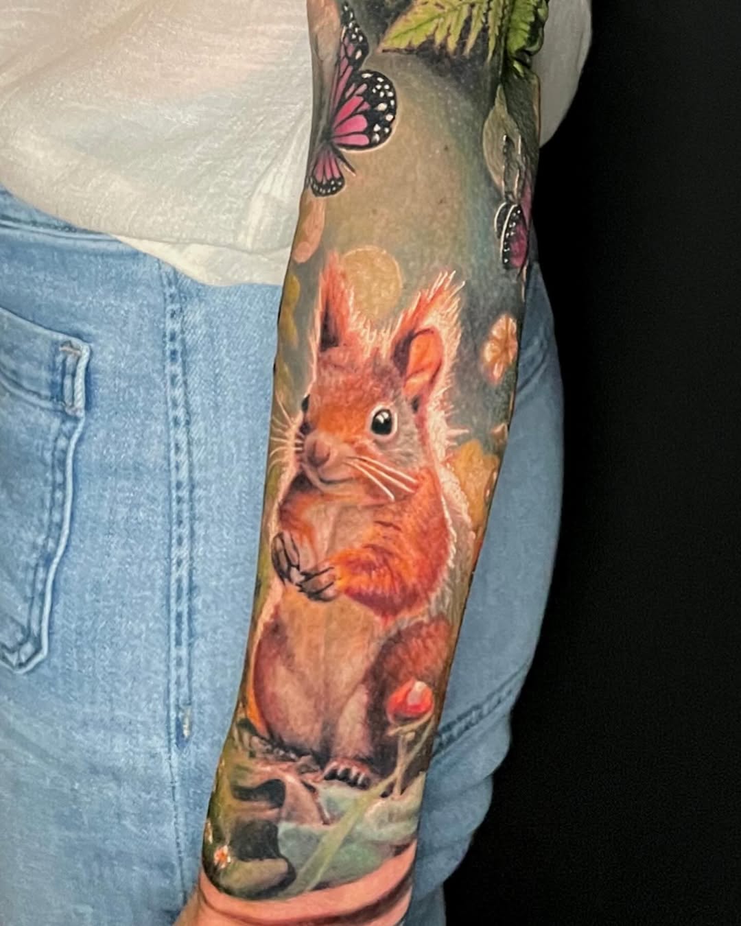 Tattoo work at Three Rivers Tattoo Convention 2026
