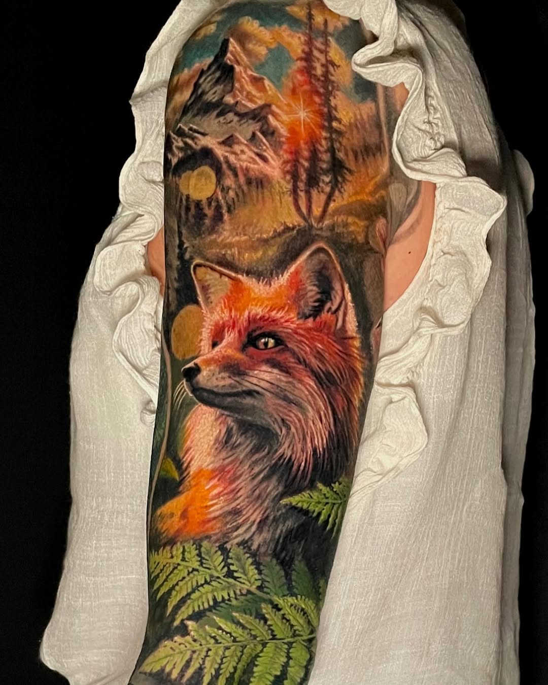 Tattoo work at Three Rivers Tattoo Convention 2026