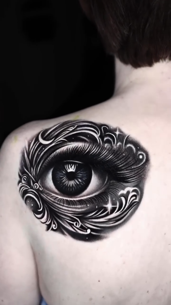 Tattoo by @steven1nk — black_and_grey, realism