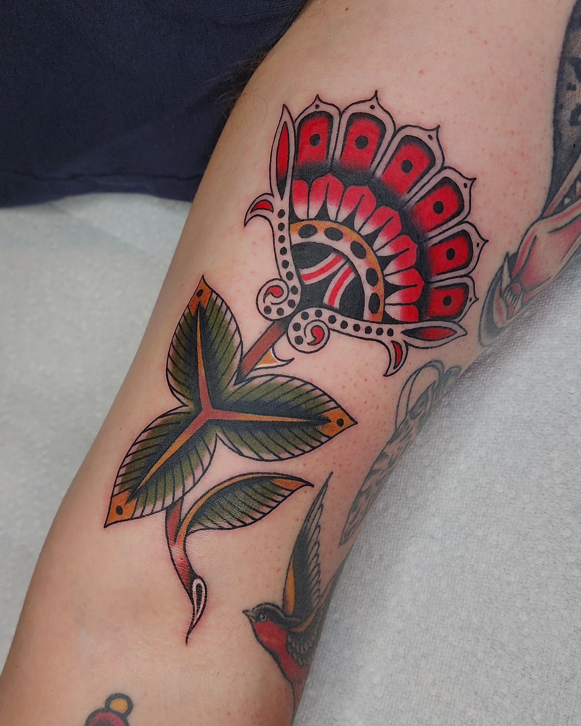 Tattoo by @adambarnestattooer โ american_traditional
