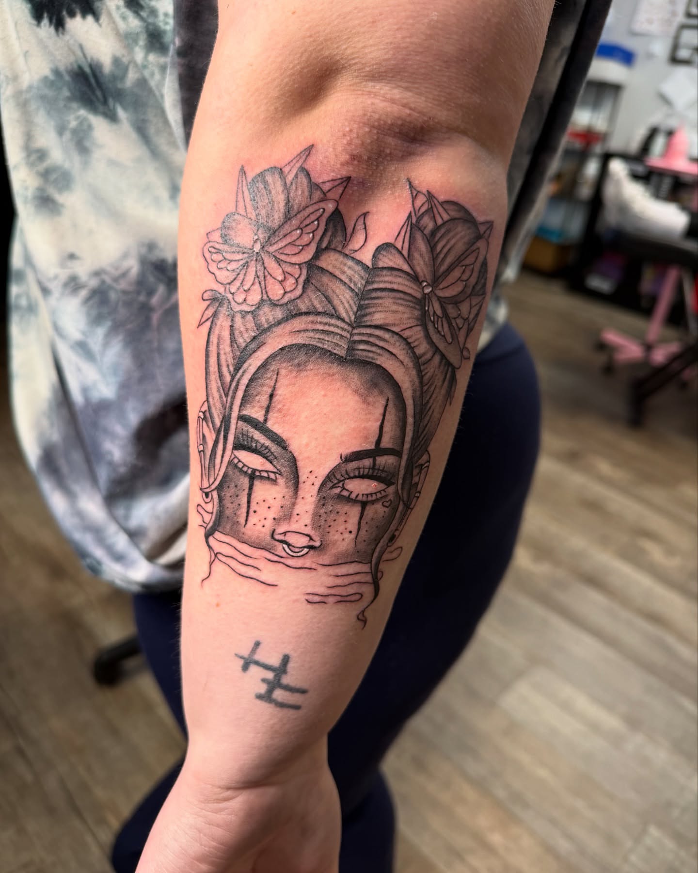 Tattoo by @chinotheinkman — dotwork, realism