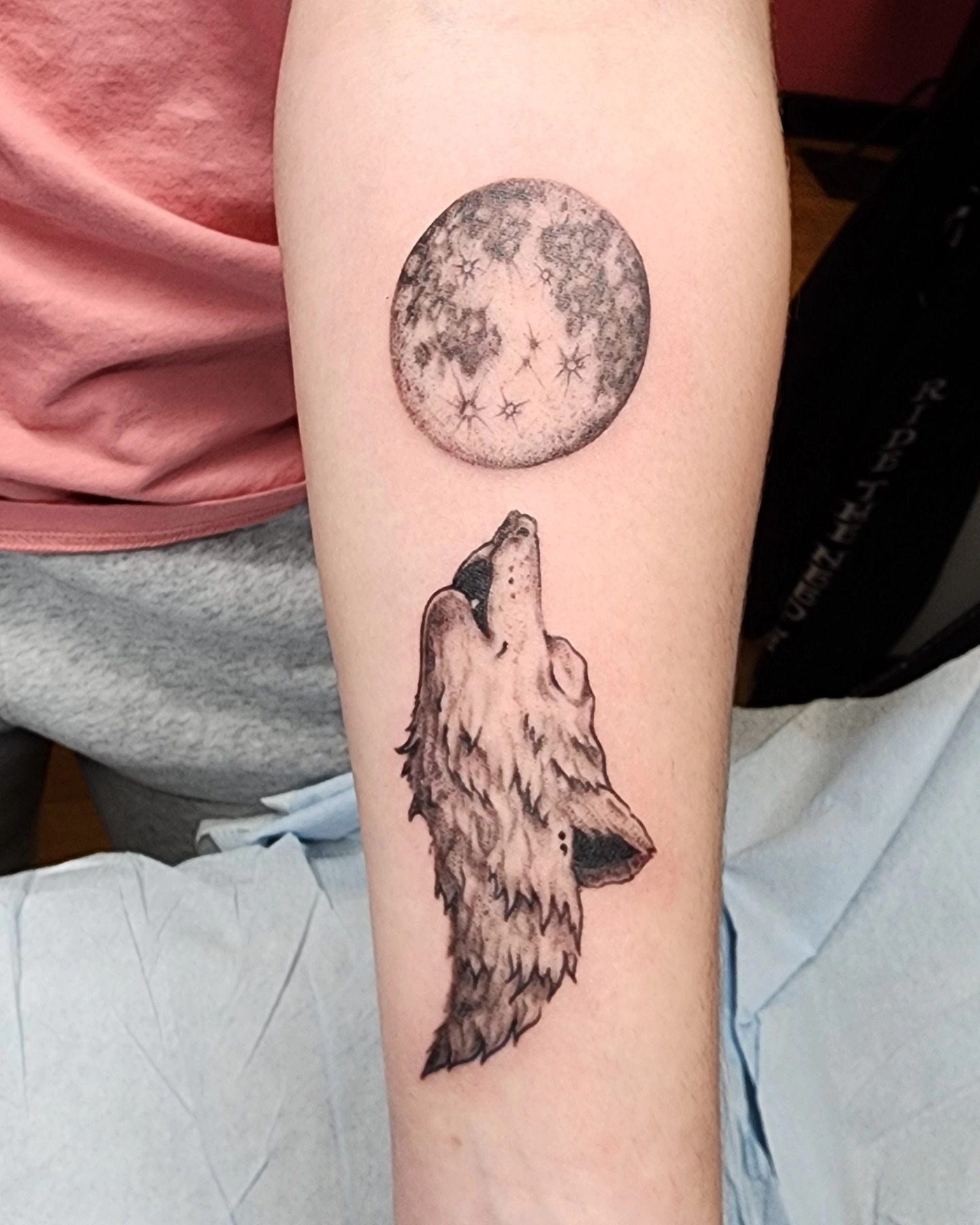Tattoo by @jamesdamoreart — black_and_grey