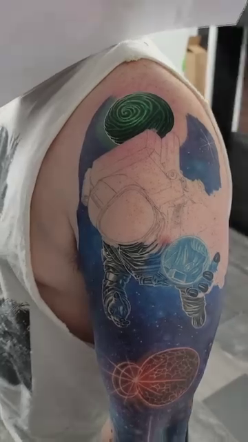 Tattoo by @tattoosbyronny — realism, japanese_irezumi