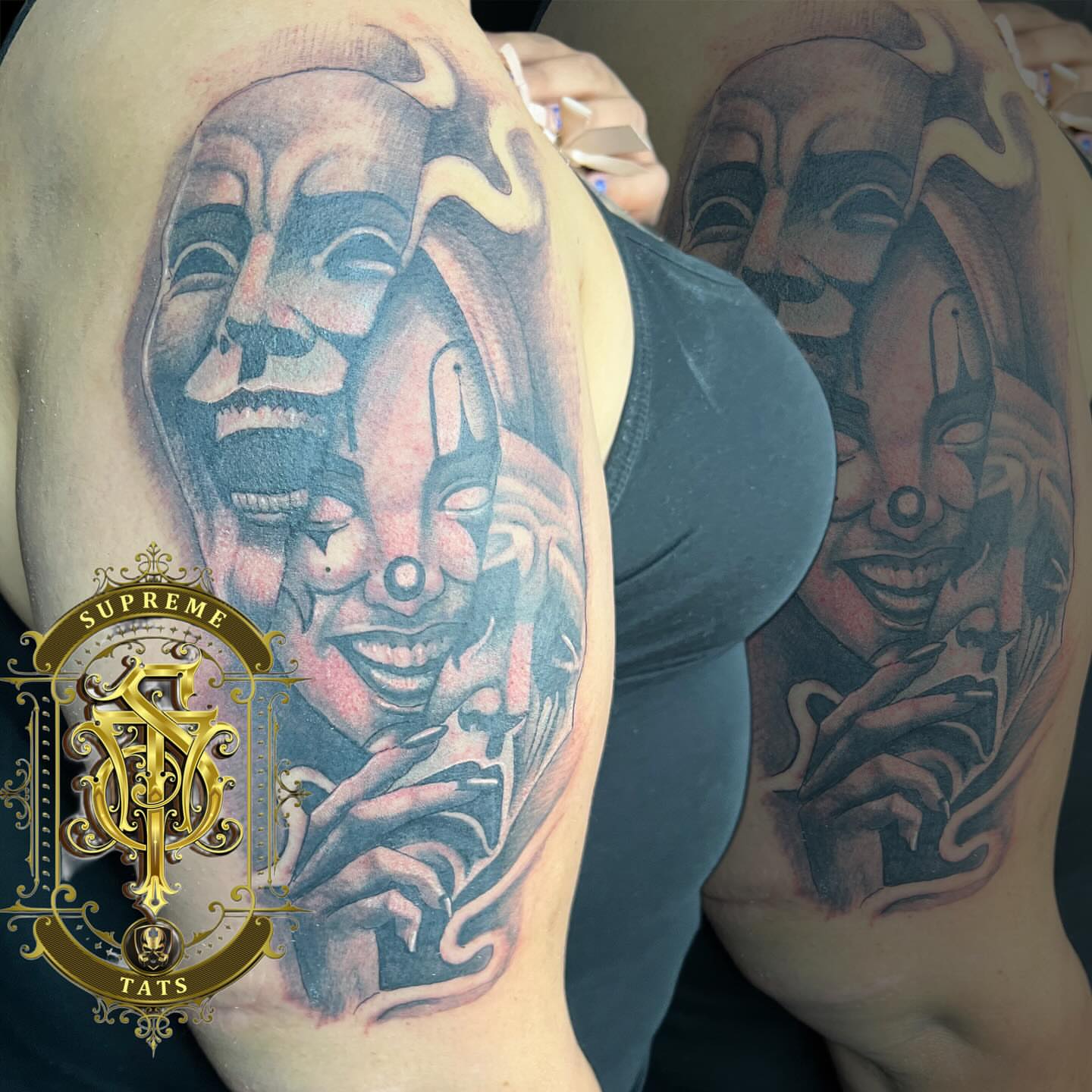 Tattoo by @csupremebluemagic — realism, black_and_grey