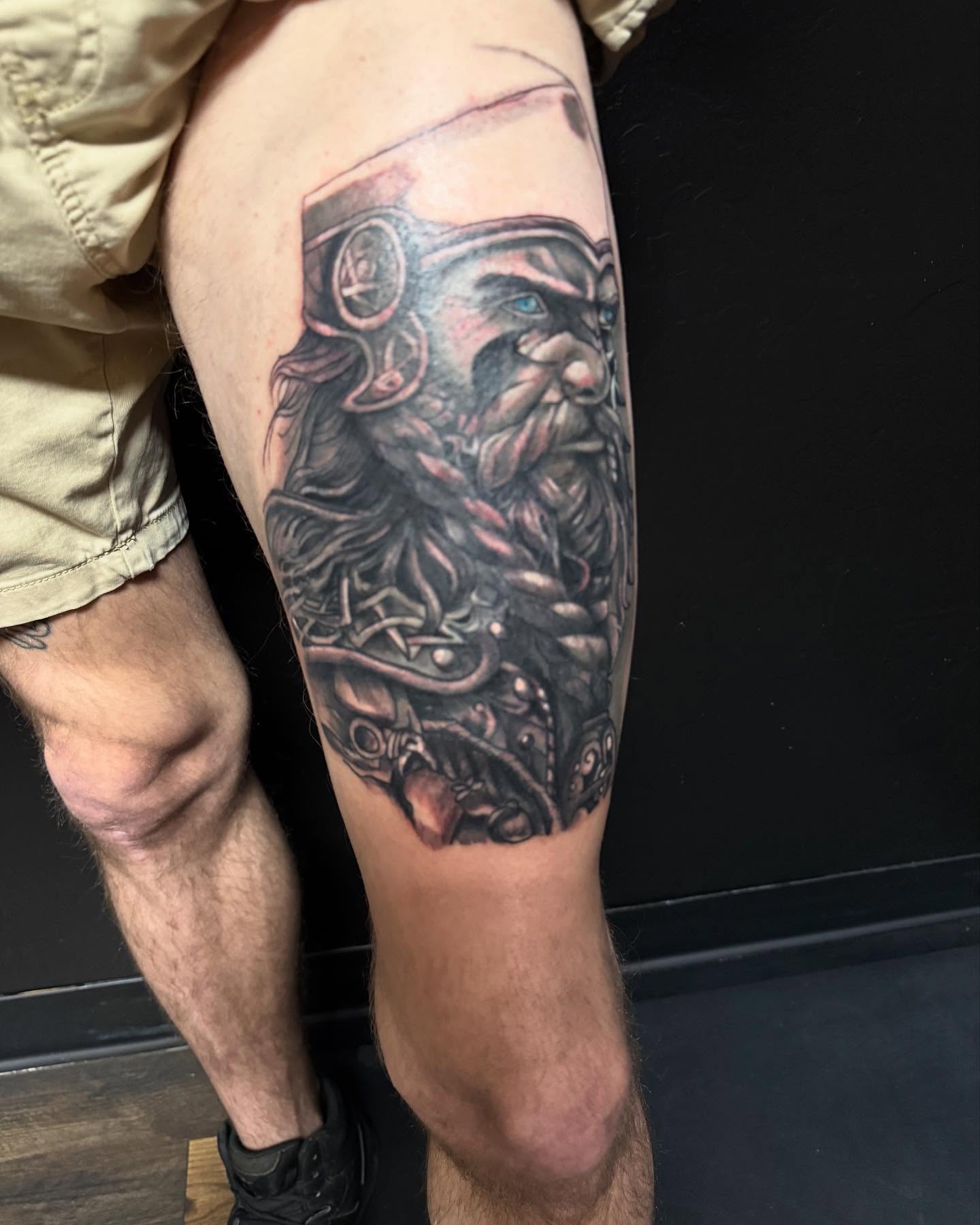 Tattoo by @csupremebluemagic — realism, black_and_grey