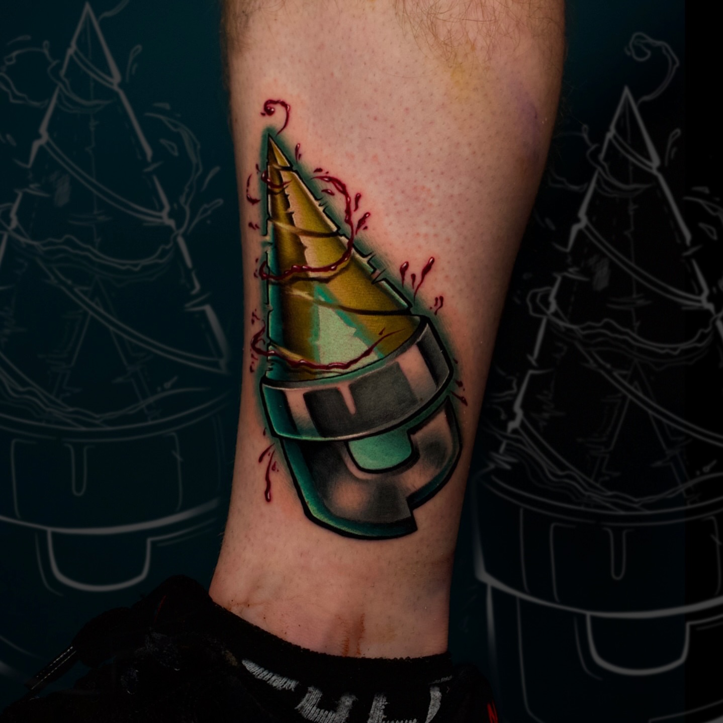 Tattoo by @krantoons — neo_traditional